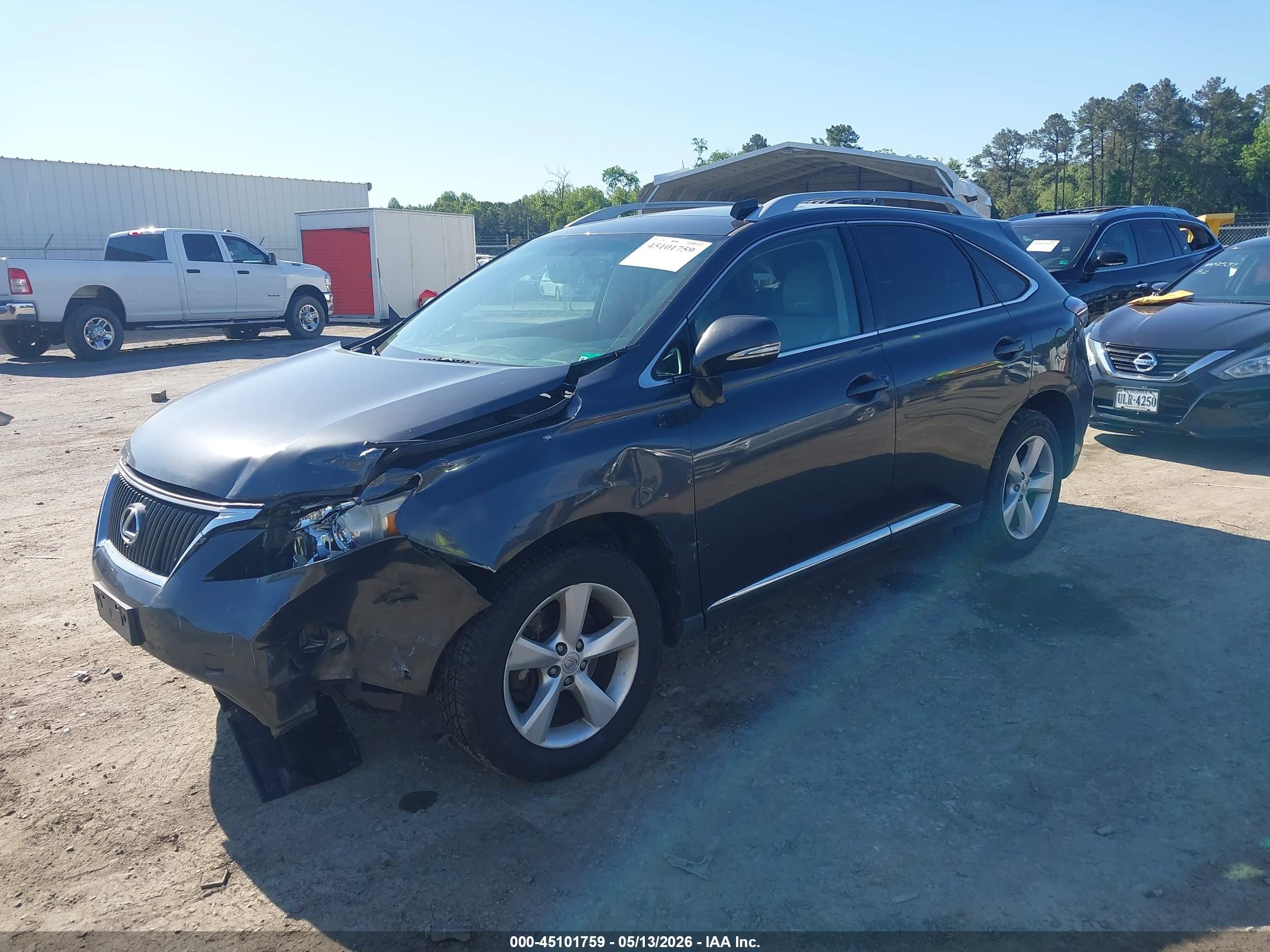 2011 Lexus Rx 350   Blue vin: 2T2BK1BA0BC089491