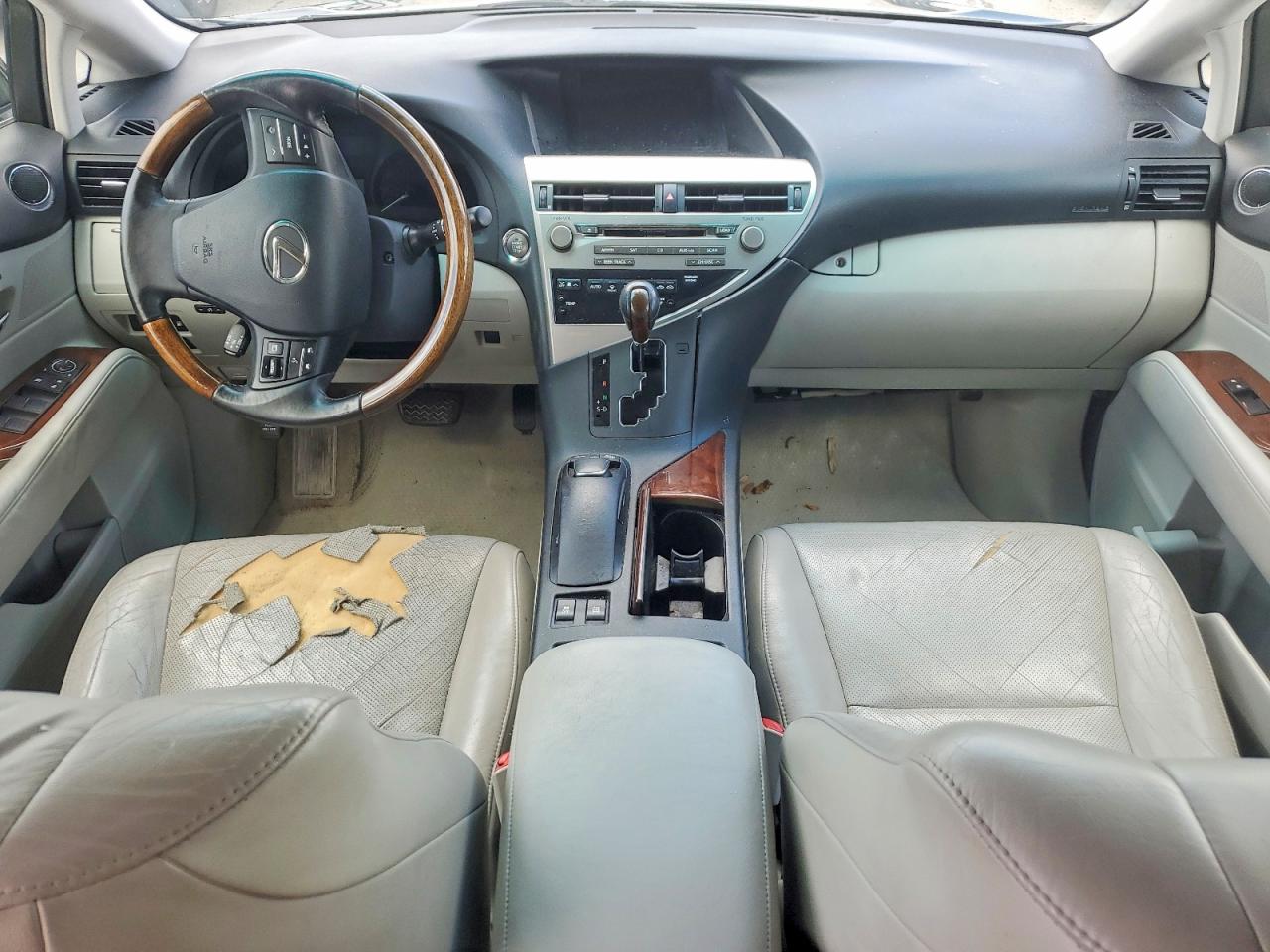 2011 Lexus Rx 350 Gray vin: 2T2BK1BA0BC092567