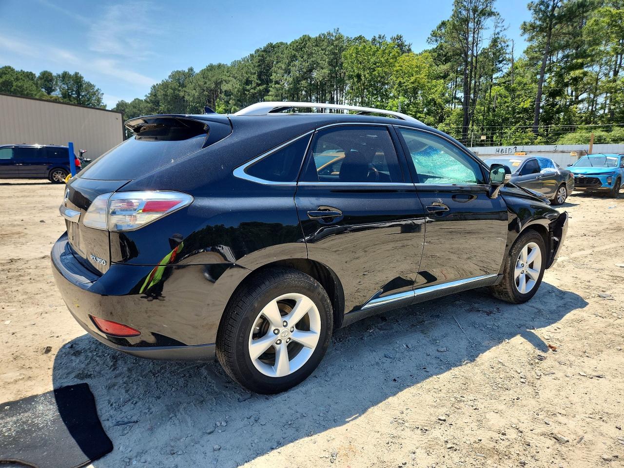 2011 Lexus Rx 350 Черный vin: 2T2BK1BA0BC097543