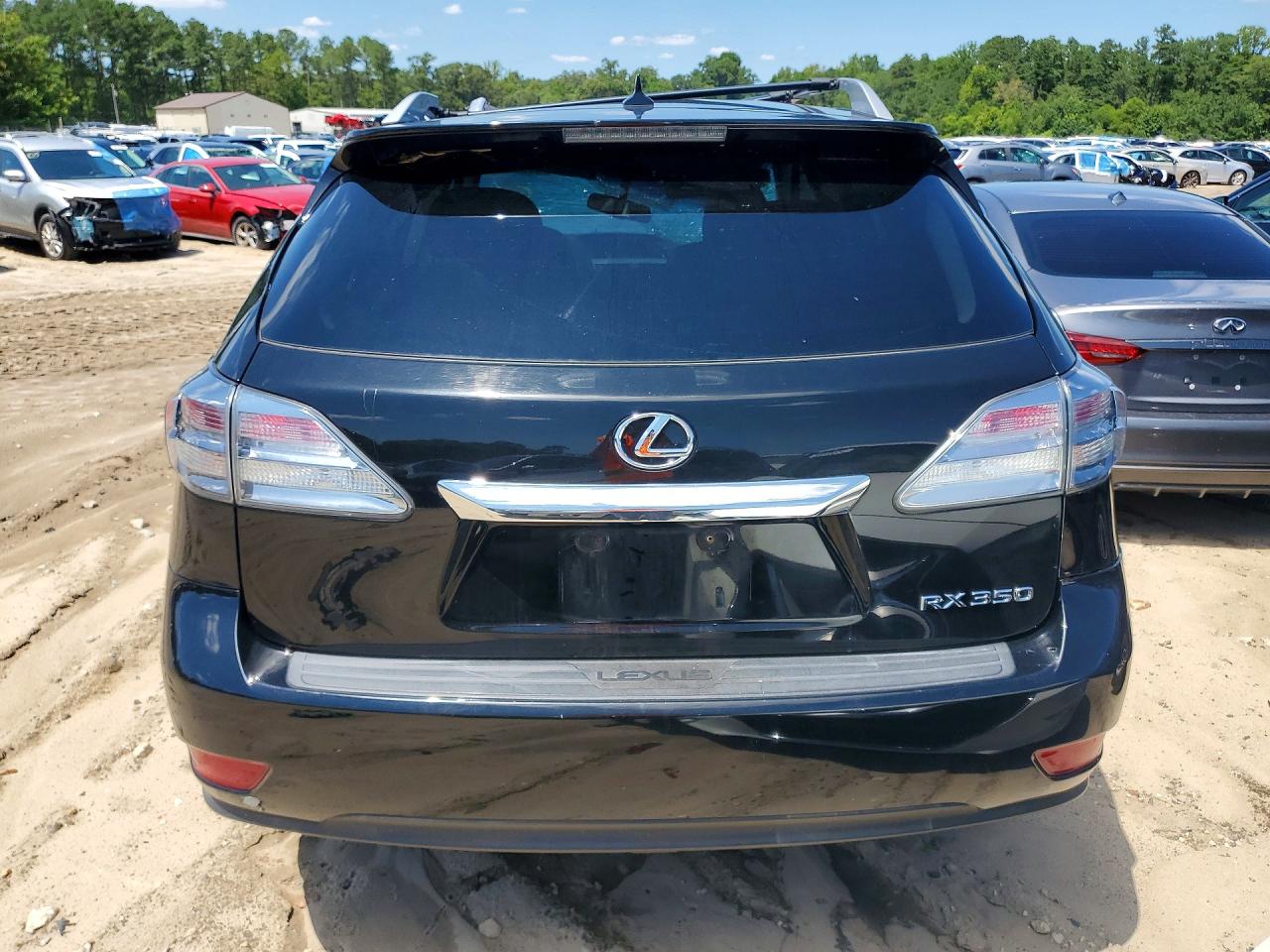 2011 Lexus Rx 350 Черный vin: 2T2BK1BA0BC097543