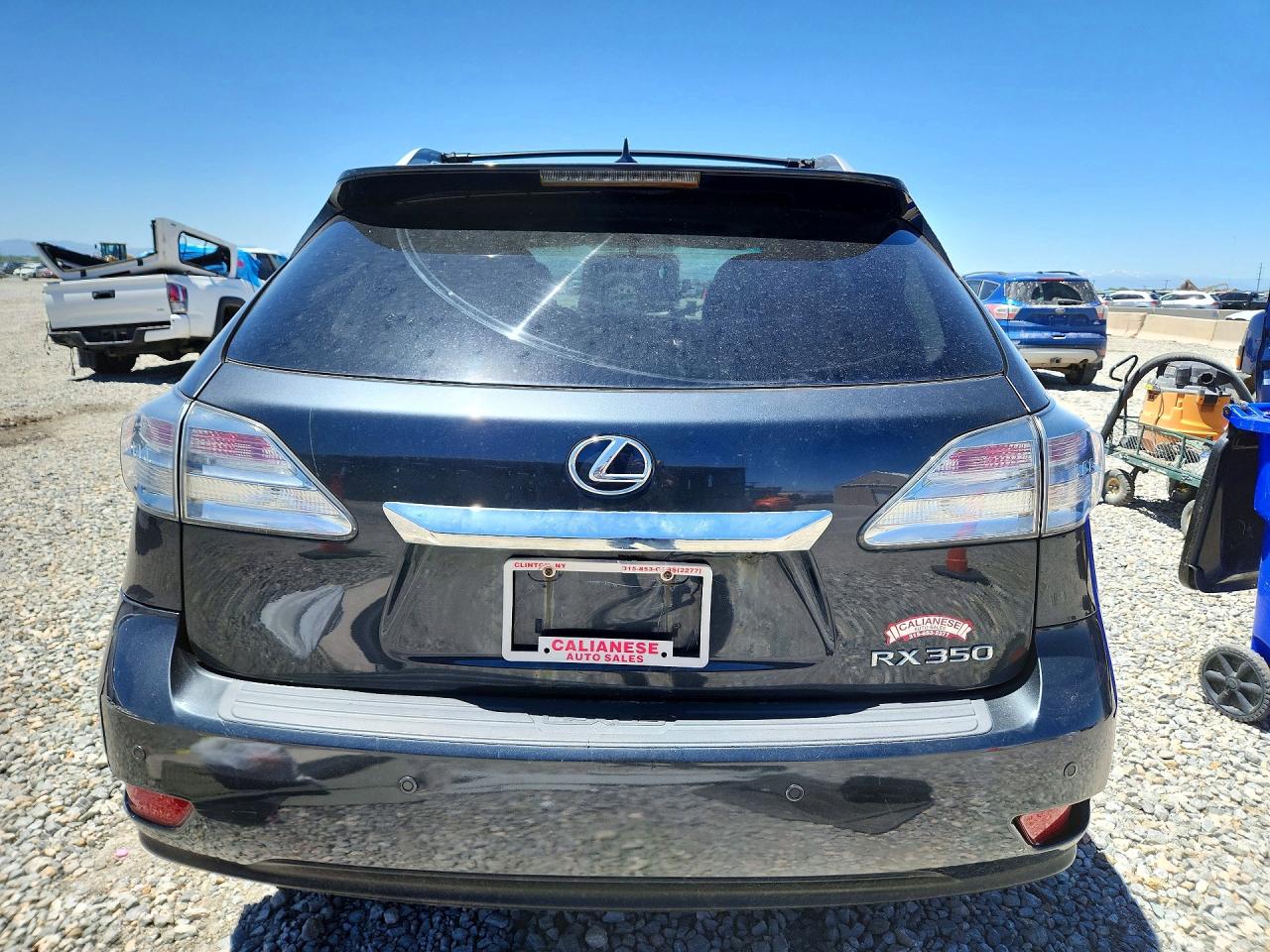 2011 Lexus Rx 350 Charcoal vin: 2T2BK1BA0BC106645