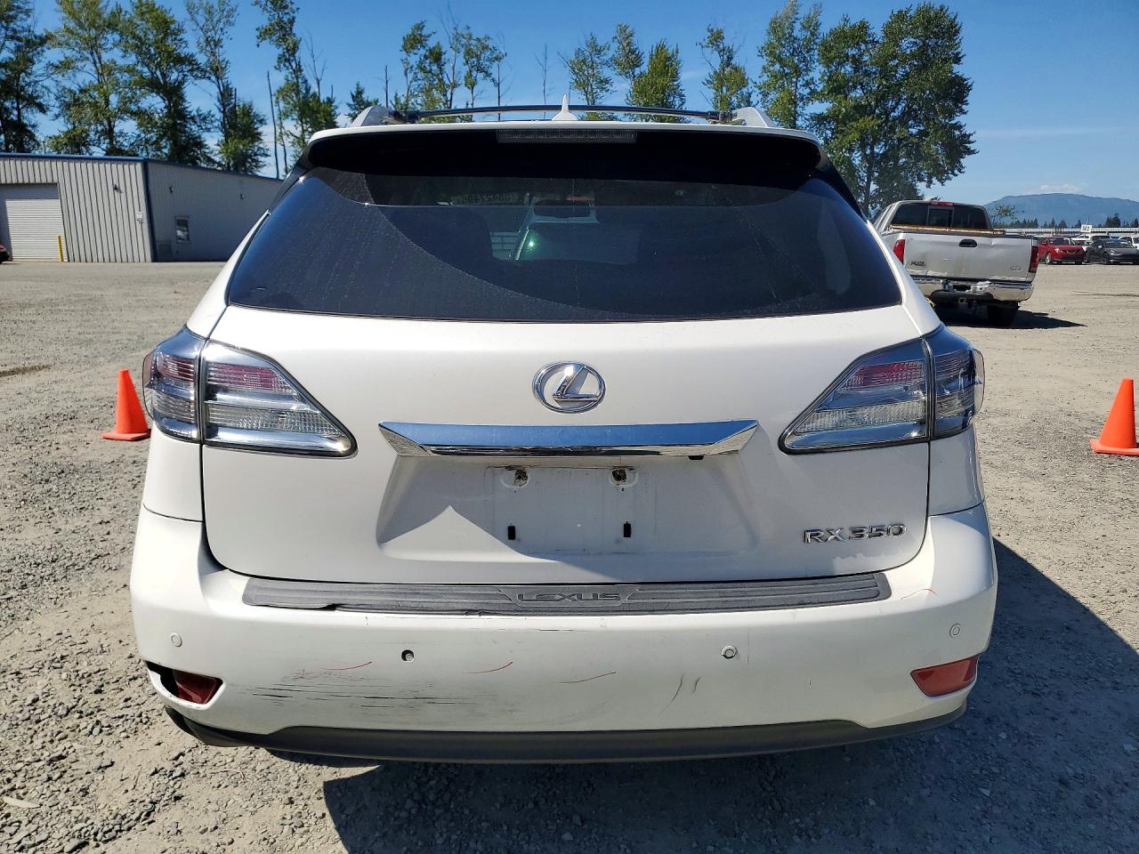 2011 Lexus Rx 350 White vin: 2T2BK1BA0BC112168