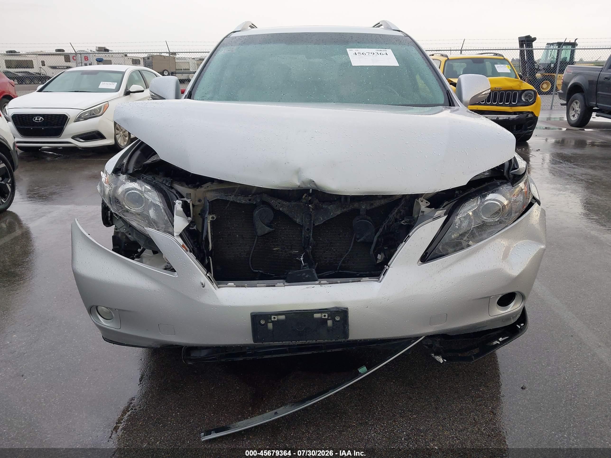 2011 Lexus Rx 350   Silver vin: 2T2BK1BA0BC114650