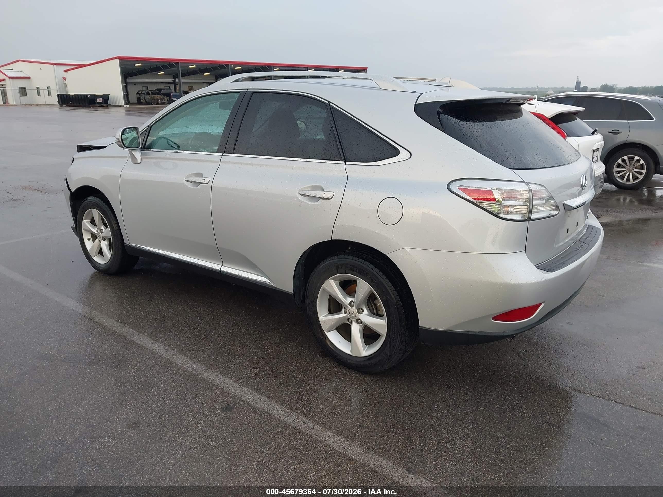 2011 Lexus Rx 350   Silver vin: 2T2BK1BA0BC114650