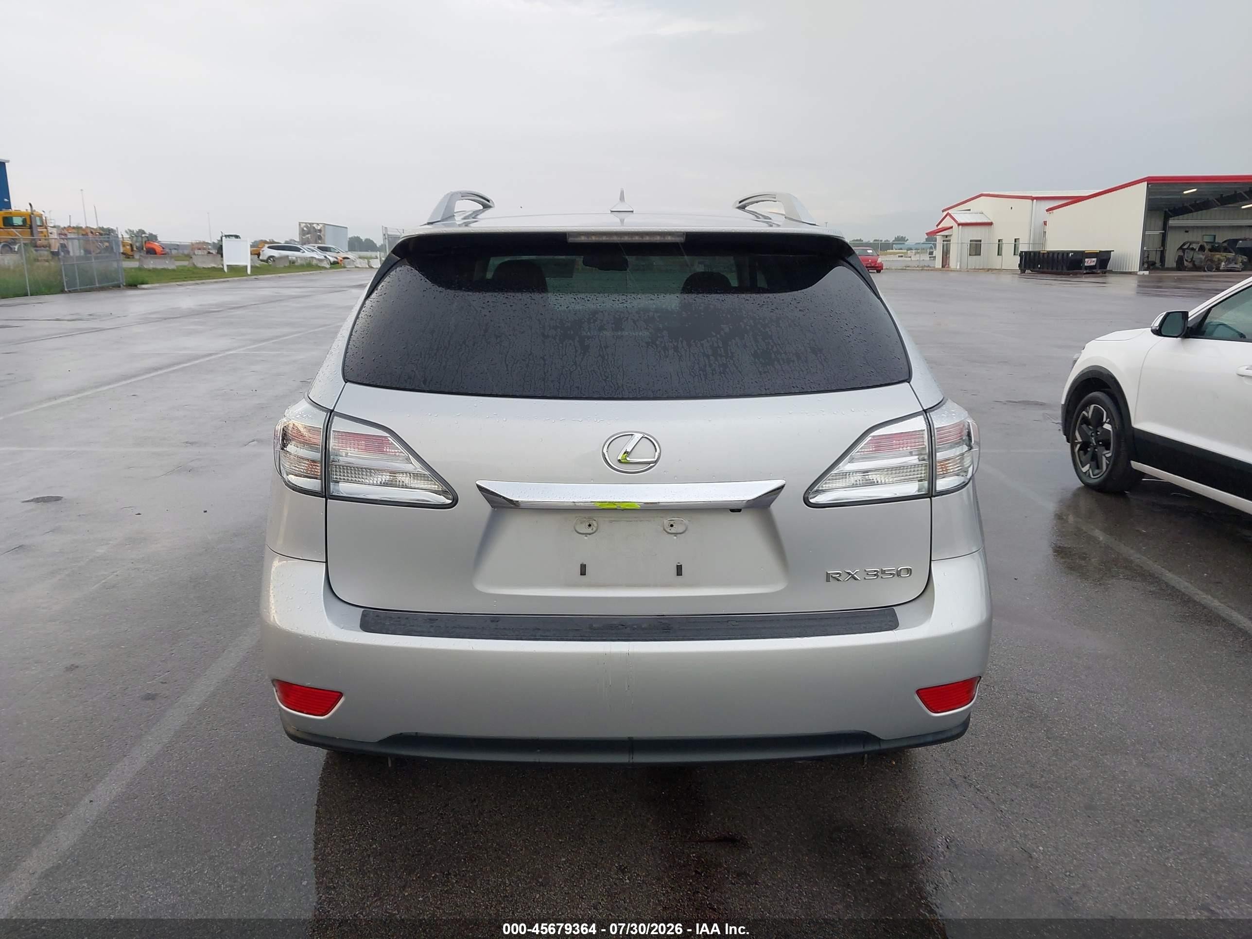 2011 Lexus Rx 350   Silver vin: 2T2BK1BA0BC114650