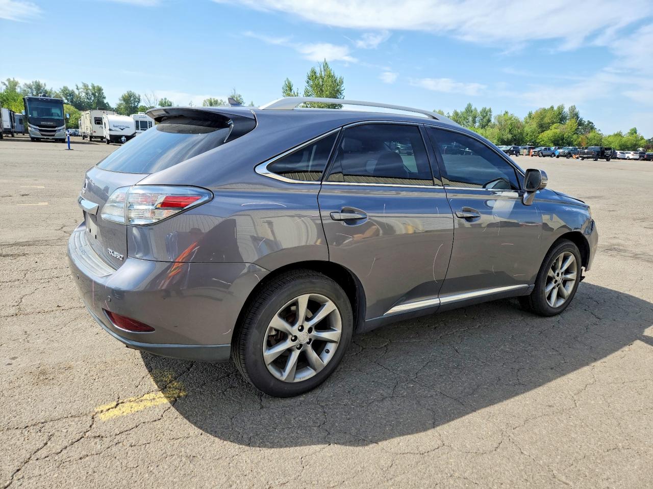 2012 Lexus Rx 350 Gray vin: 2T2BK1BA0CC121759