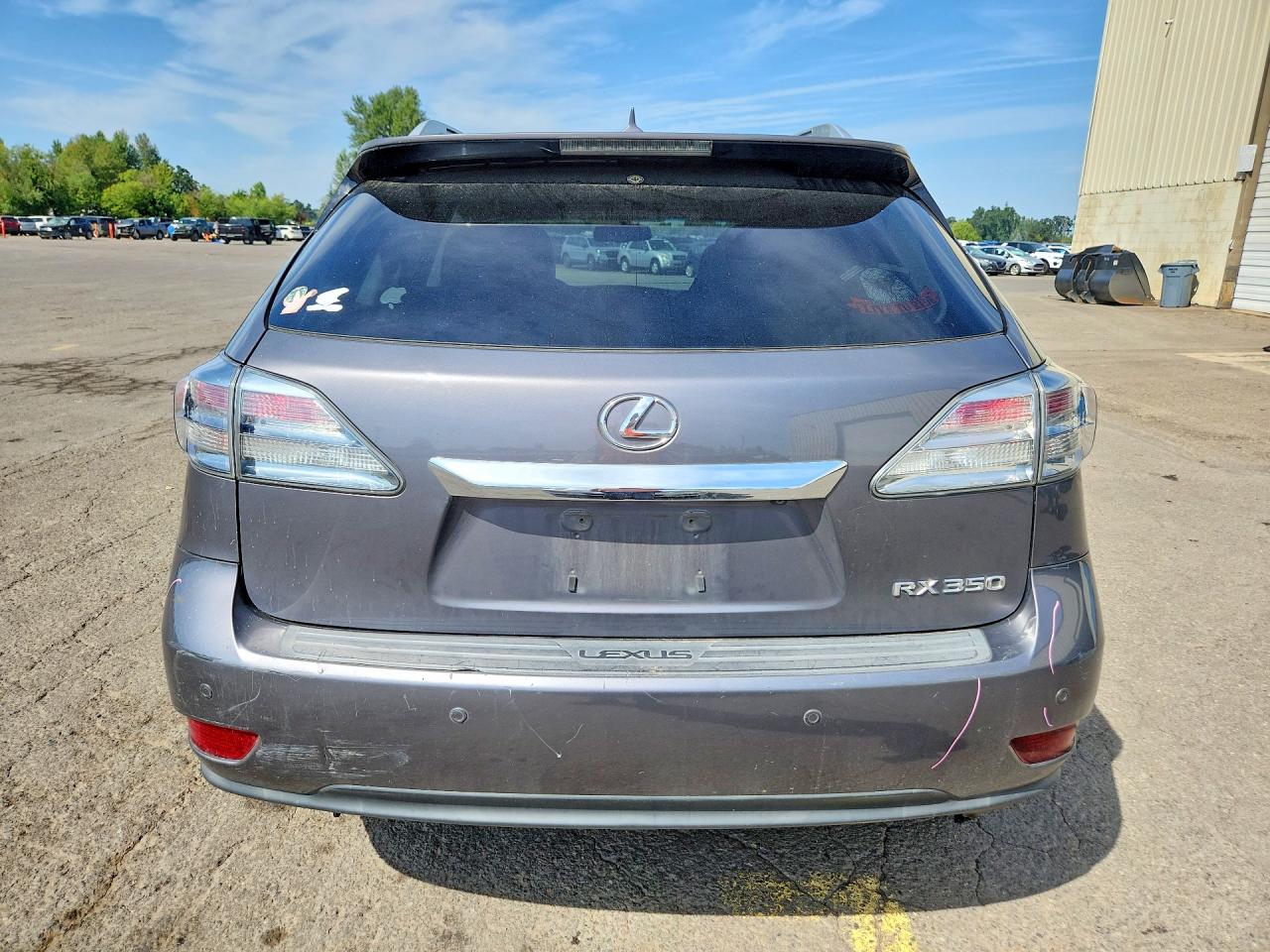 2012 Lexus Rx 350 Gray vin: 2T2BK1BA0CC121759