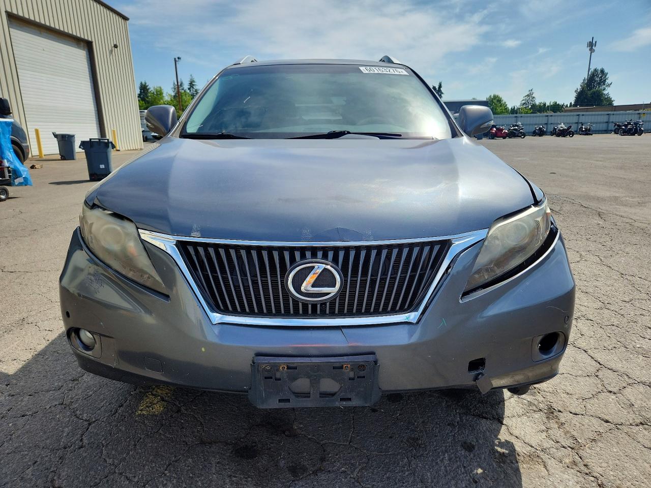 2012 Lexus Rx 350 Gray vin: 2T2BK1BA0CC121759