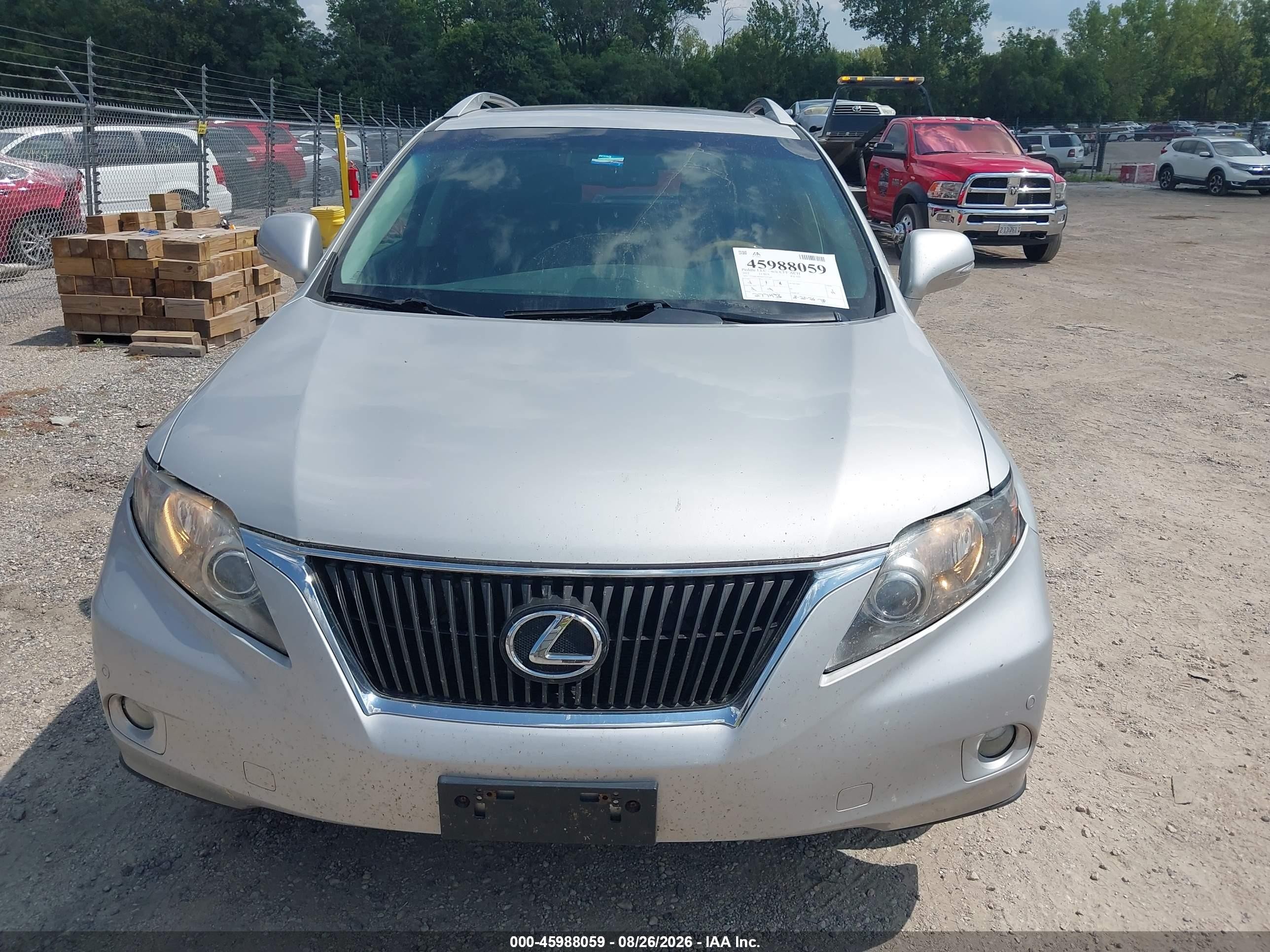 2012 Lexus Rx 350 Silver vin: 2T2BK1BA0CC125309