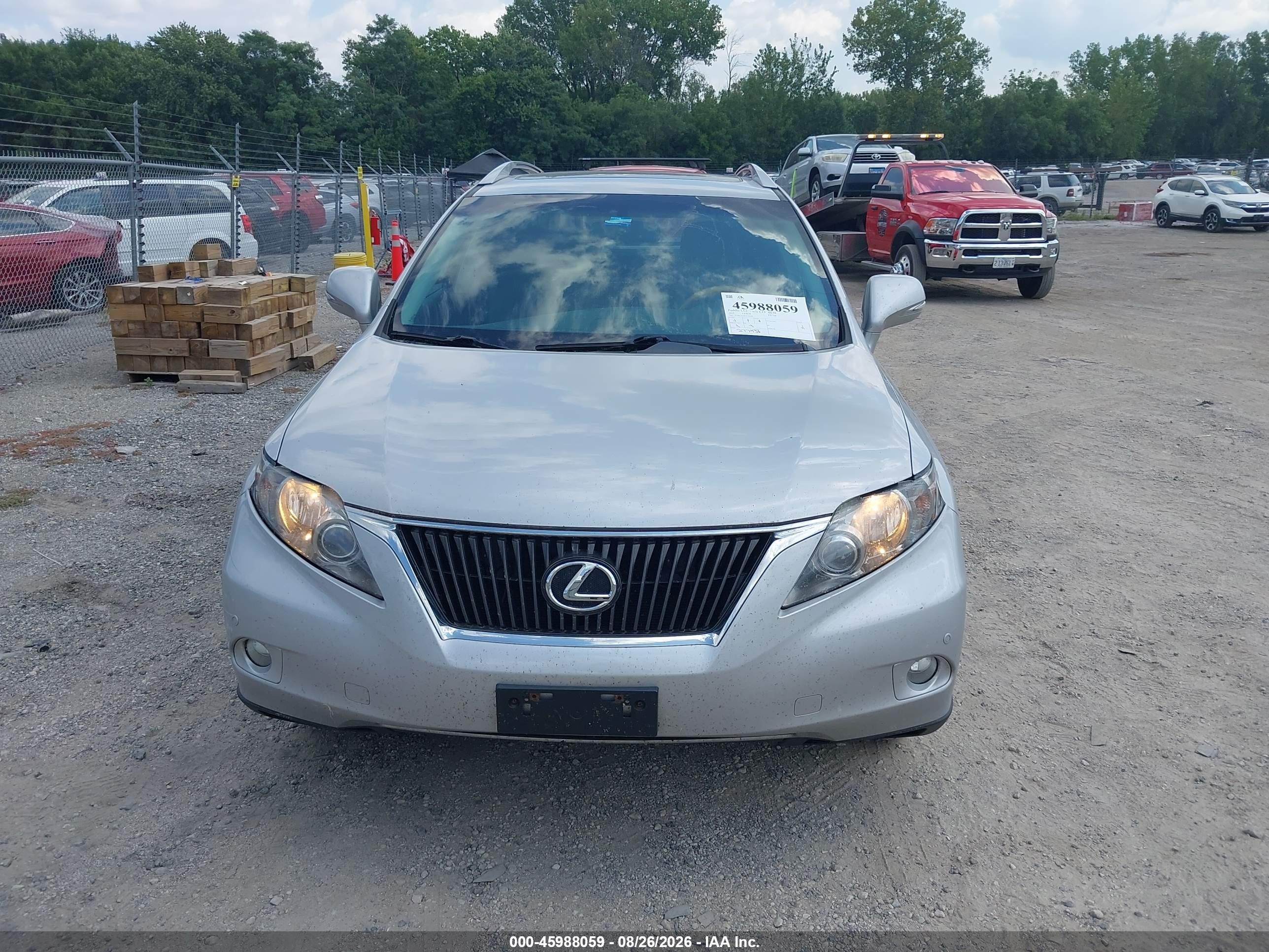 2012 Lexus Rx 350 Silver vin: 2T2BK1BA0CC125309