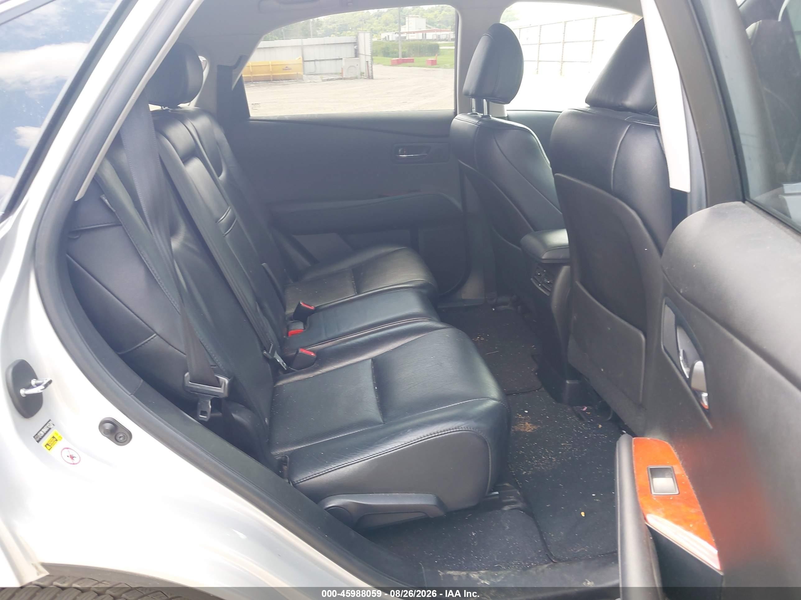 2012 Lexus Rx 350 Silver vin: 2T2BK1BA0CC125309