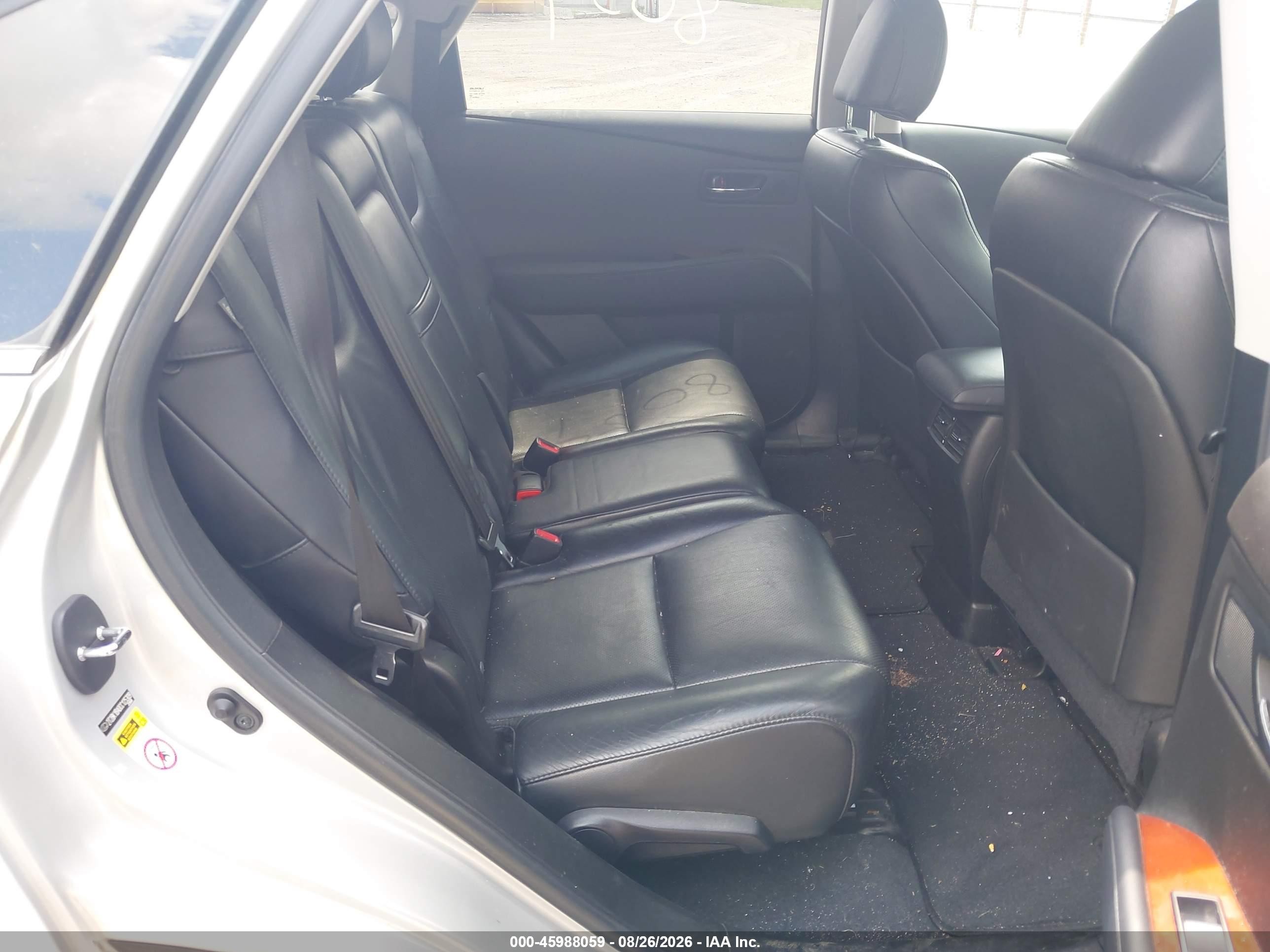 2012 Lexus Rx 350 Silver vin: 2T2BK1BA0CC125309
