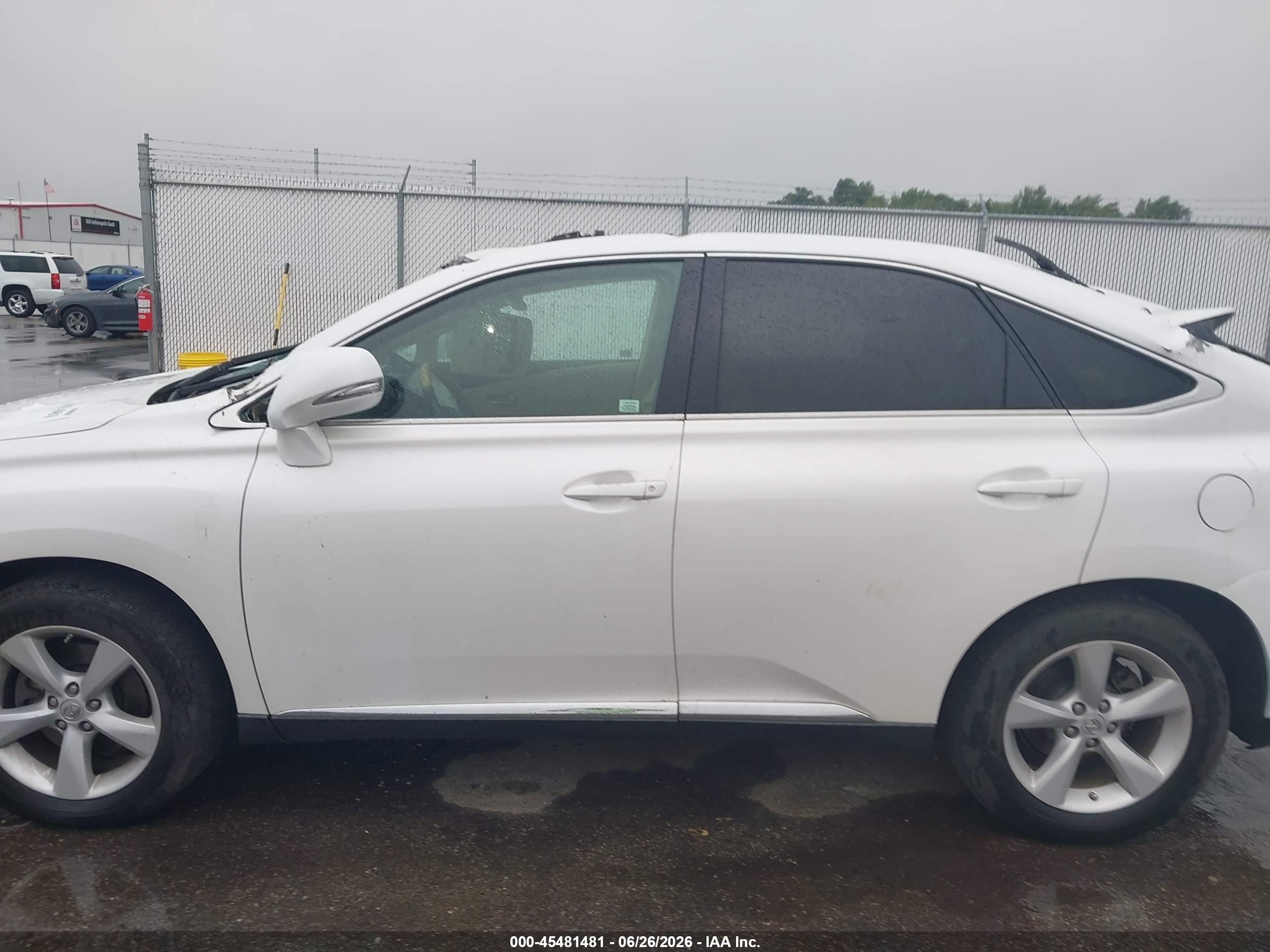 2012 Lexus Rx 350   White vin: 2T2BK1BA0CC126010