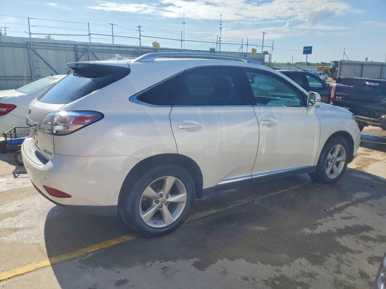 2012 Lexus Rx 350 White vin: 2T2BK1BA0CC126525