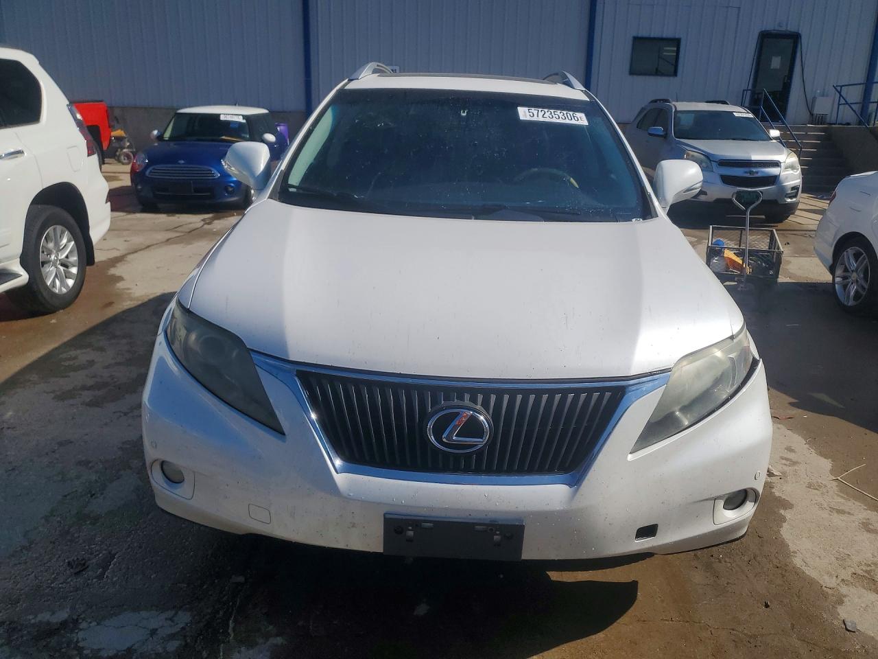 2012 Lexus Rx 350 White vin: 2T2BK1BA0CC126525
