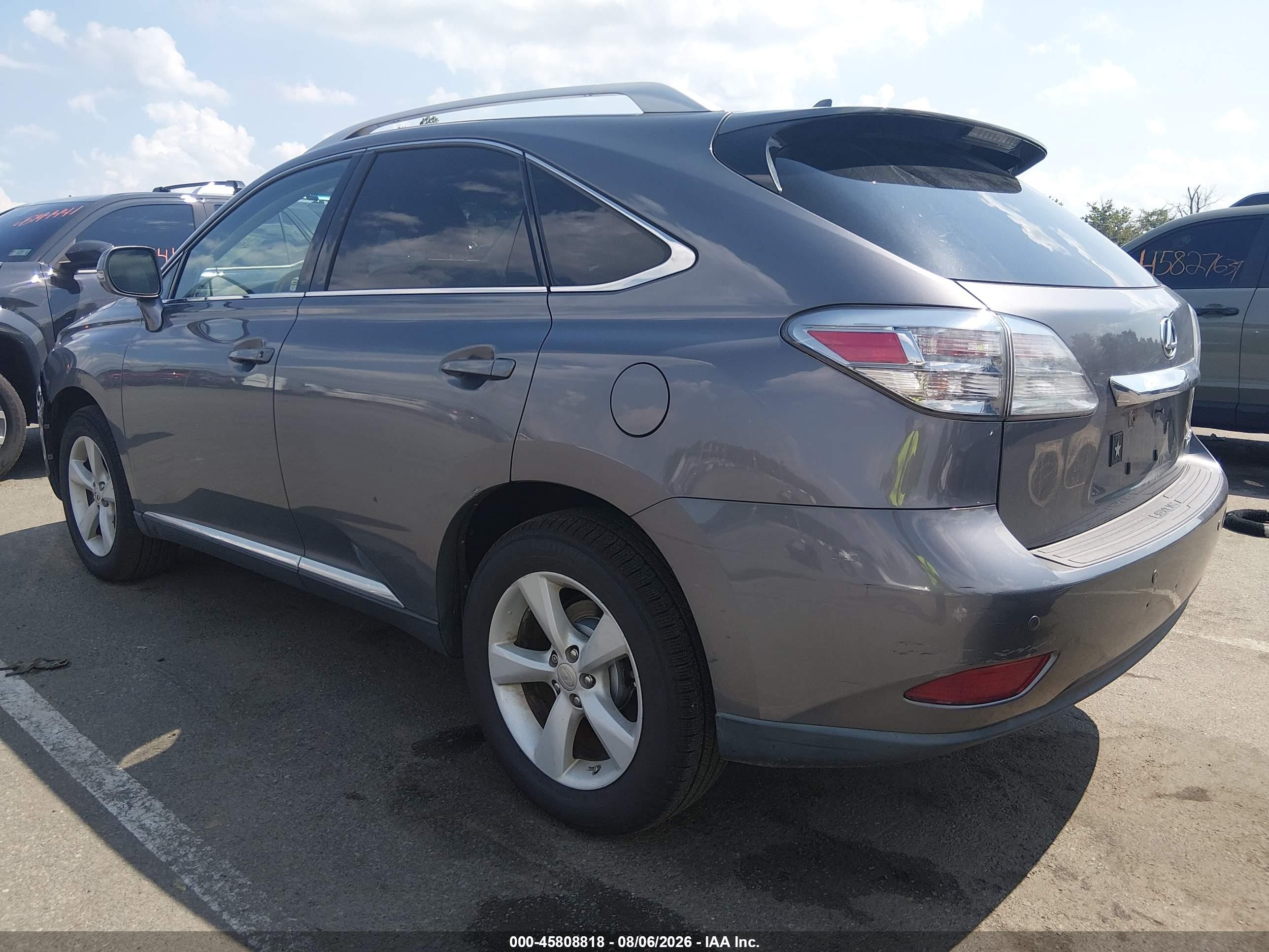 2012 Lexus Rx 350   Gray vin: 2T2BK1BA0CC128470