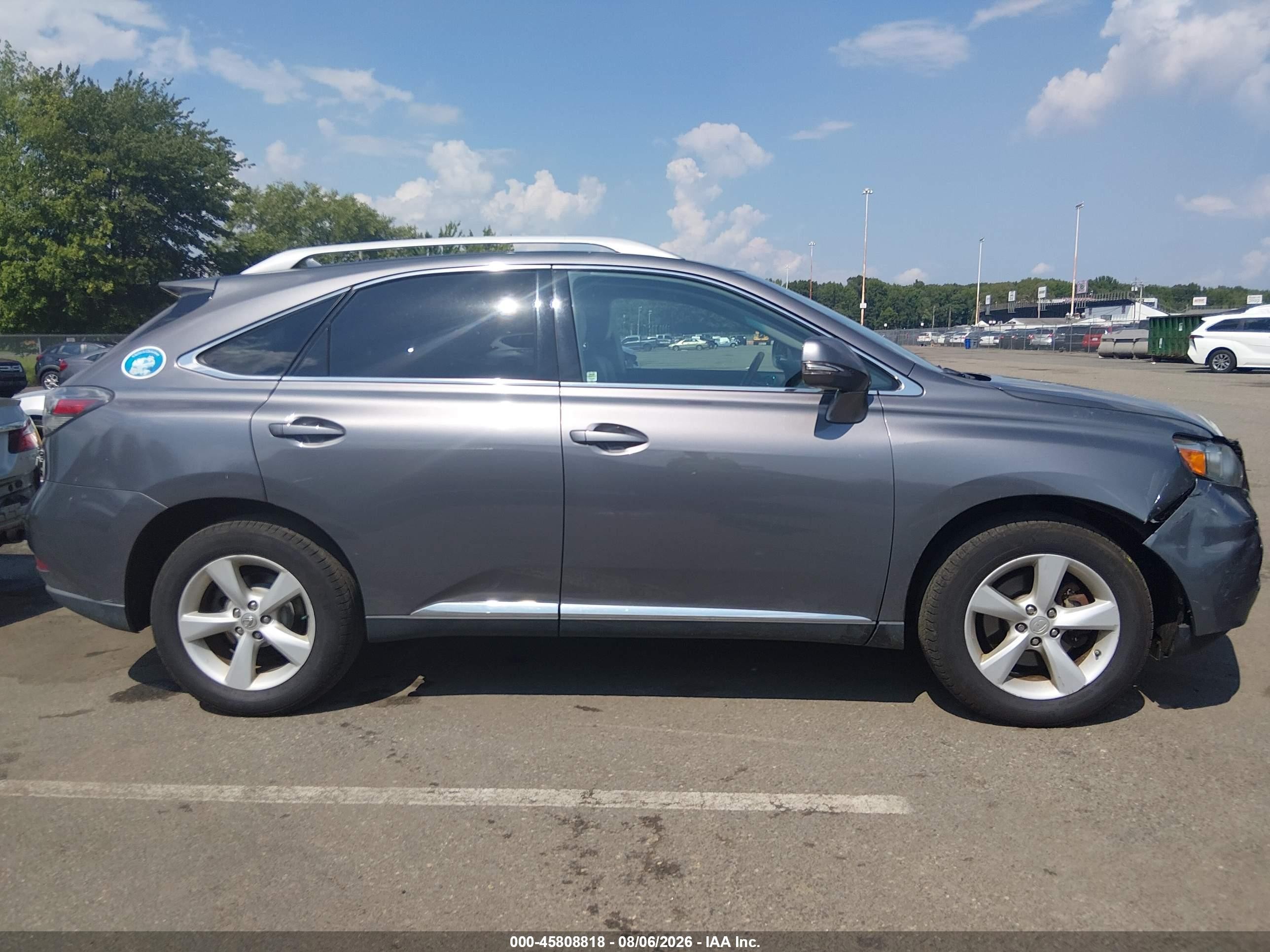 2012 Lexus Rx 350   Gray vin: 2T2BK1BA0CC128470
