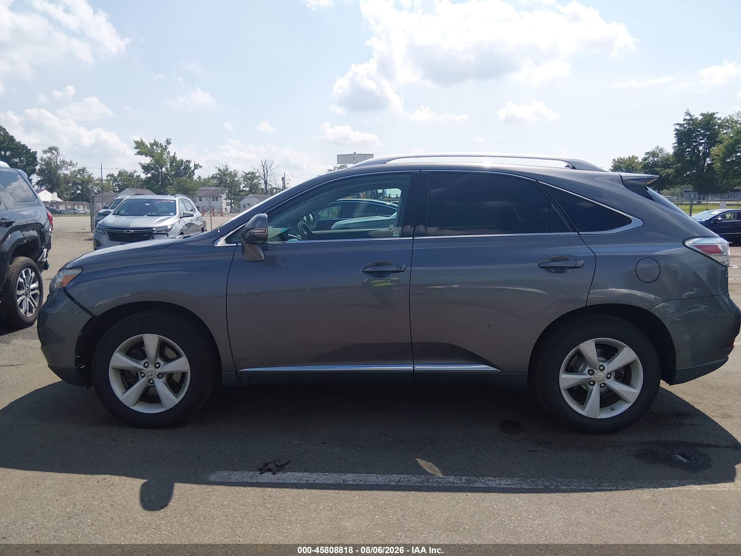 2012 Lexus Rx 350   Gray vin: 2T2BK1BA0CC128470