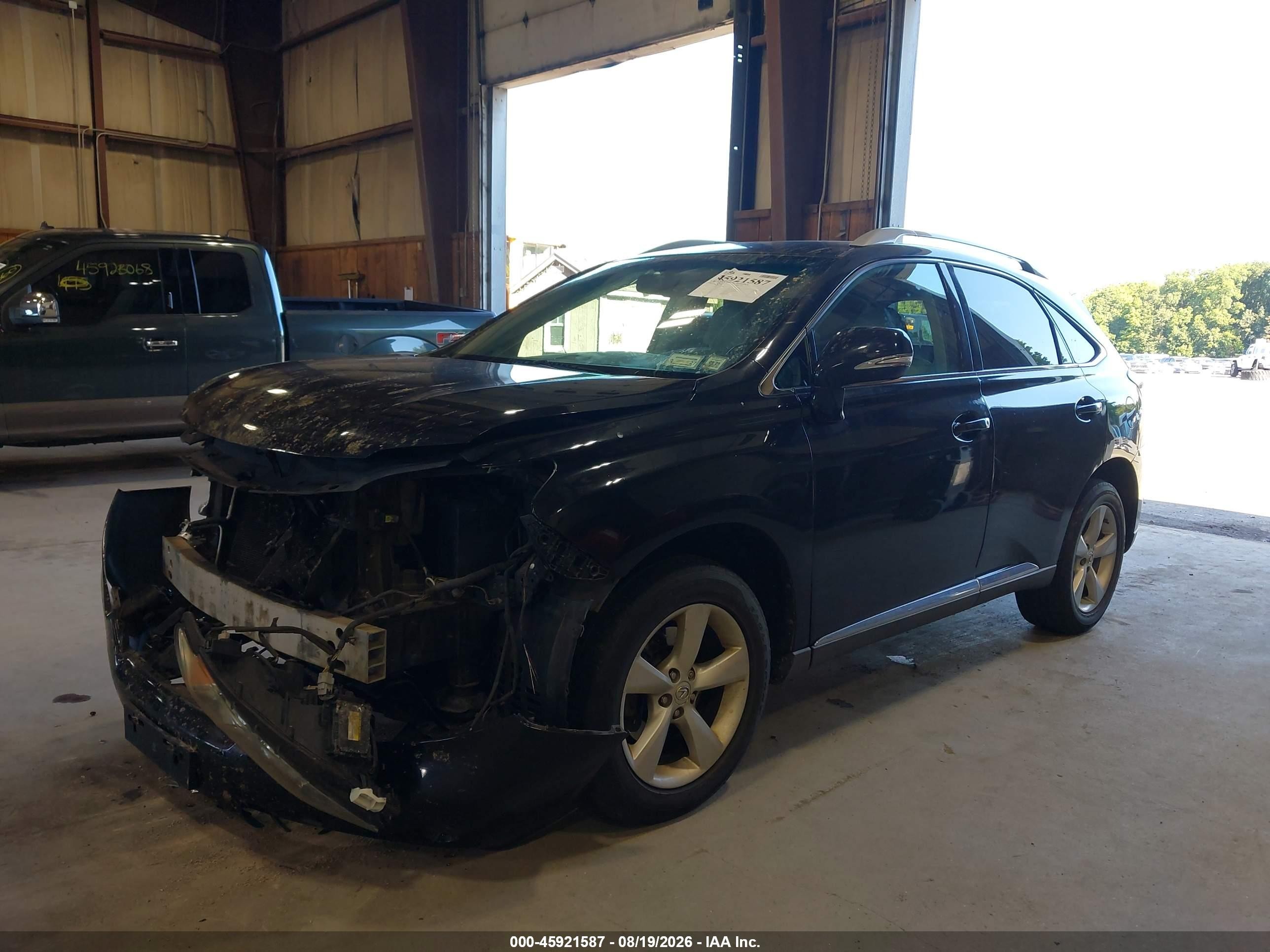 2012 Lexus Rx 350   Black vin: 2T2BK1BA0CC130431