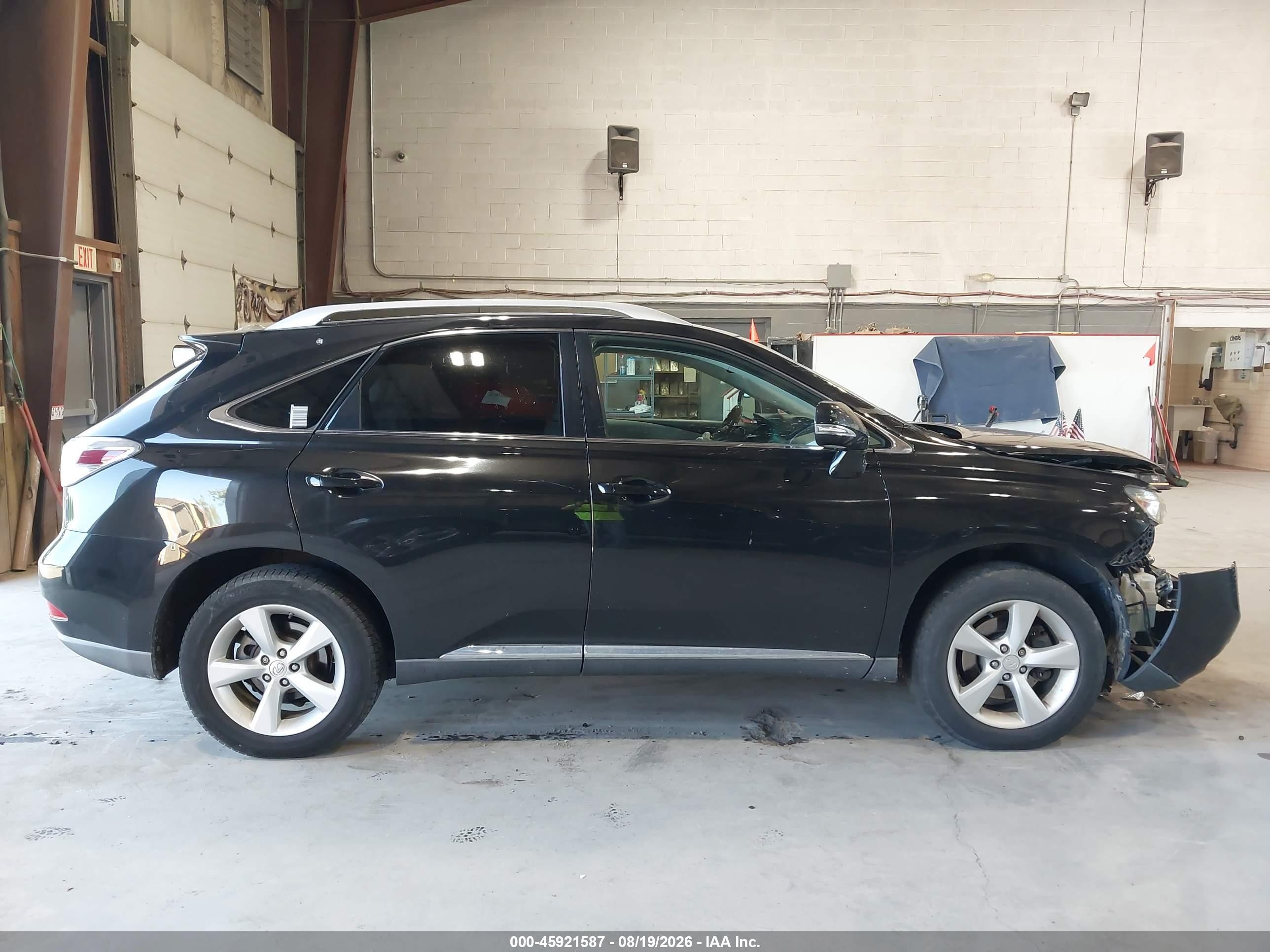 2012 Lexus Rx 350   Black vin: 2T2BK1BA0CC130431