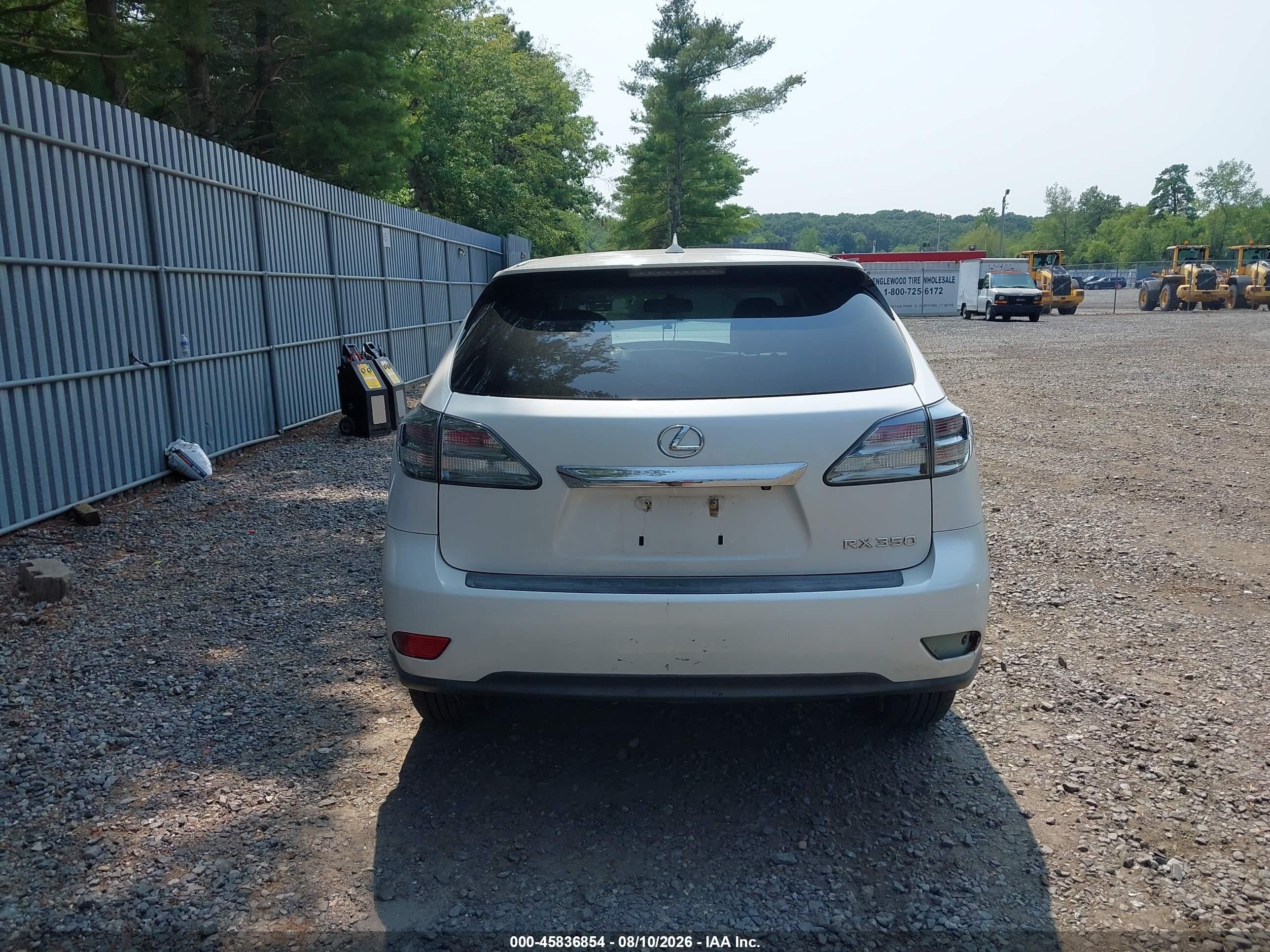 2012 Lexus Rx 350   White vin: 2T2BK1BA0CC134902