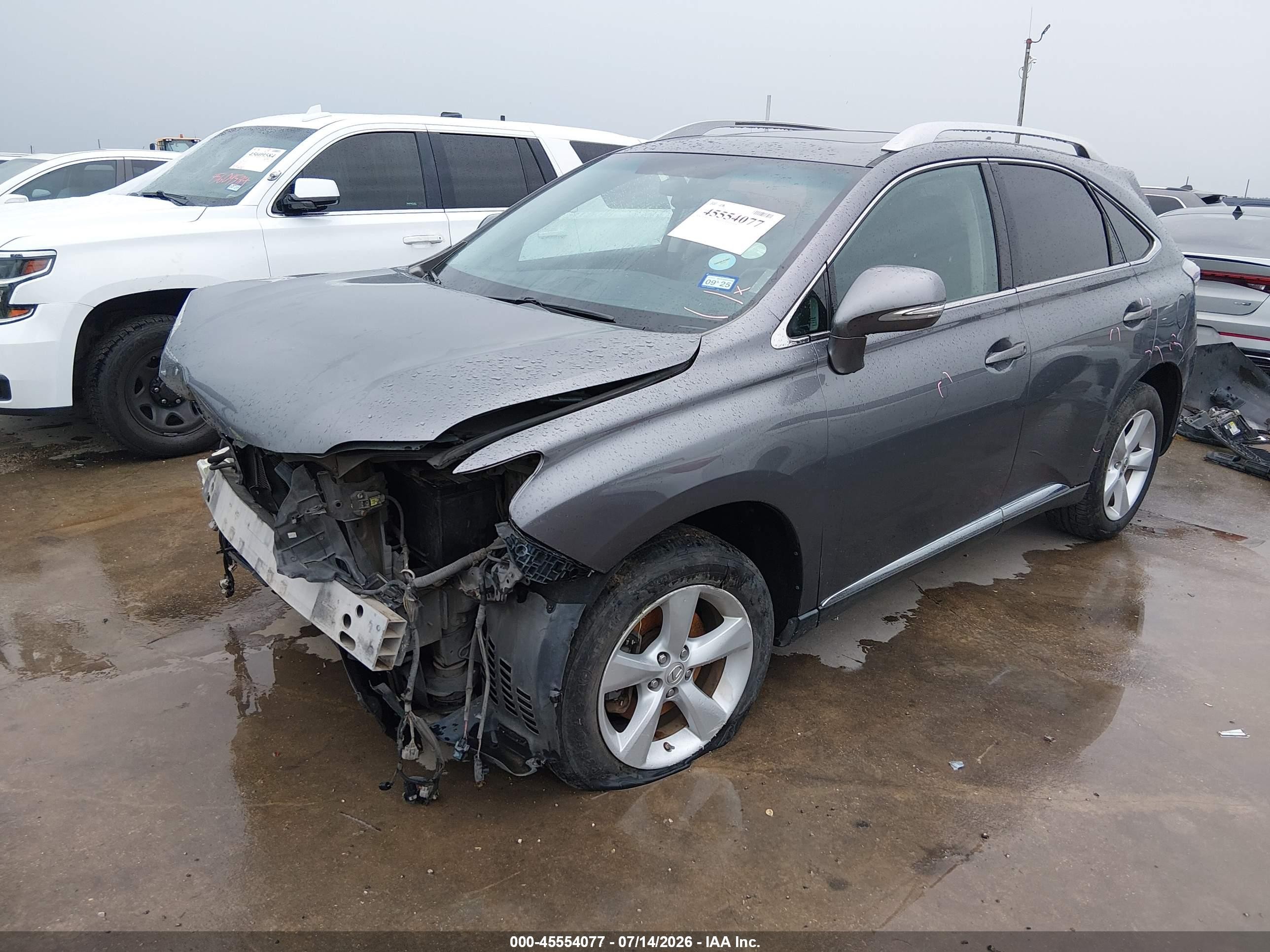 2012 Lexus Rx 350   Gray vin: 2T2BK1BA0CC135175