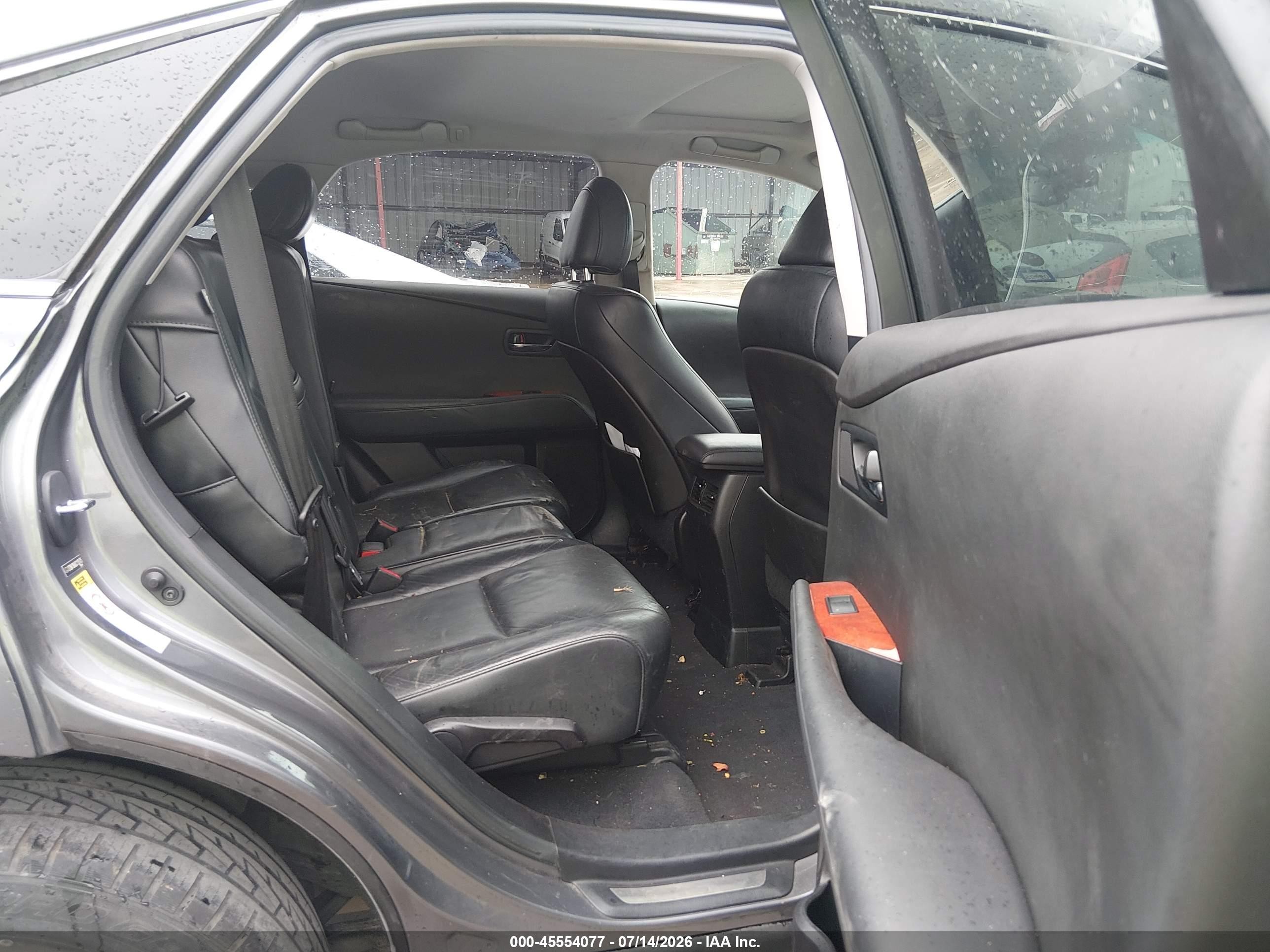 2012 Lexus Rx 350   Gray vin: 2T2BK1BA0CC135175