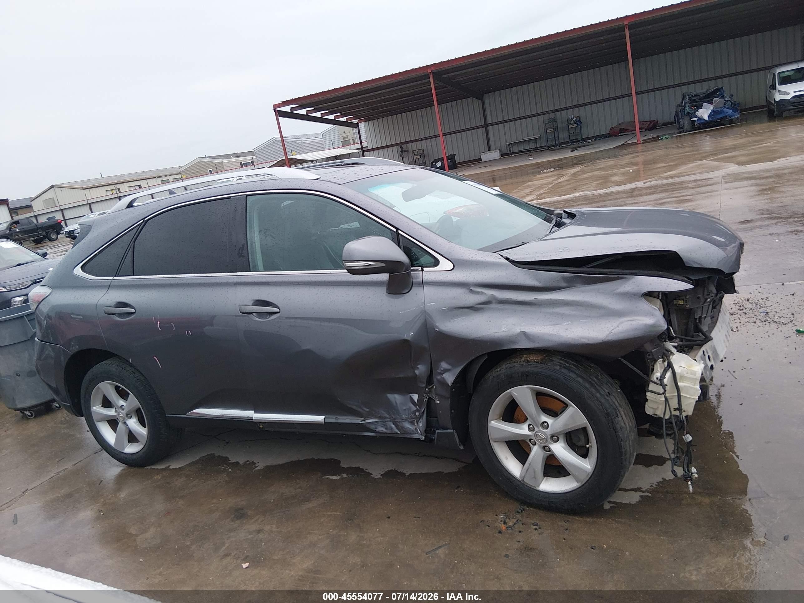 2012 Lexus Rx 350   Gray vin: 2T2BK1BA0CC135175