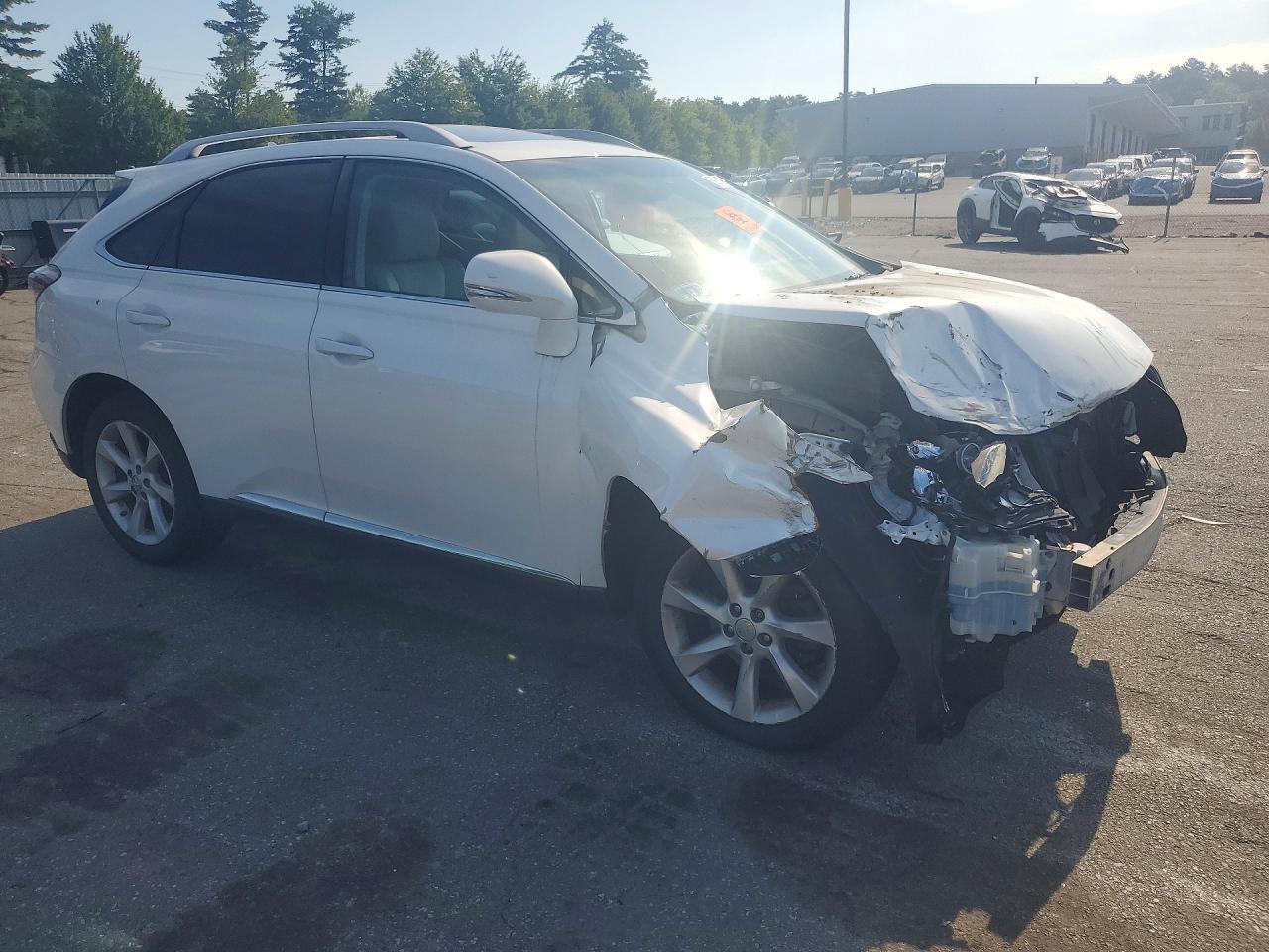 2012 Lexus Rx 350 White vin: 2T2BK1BA0CC148721