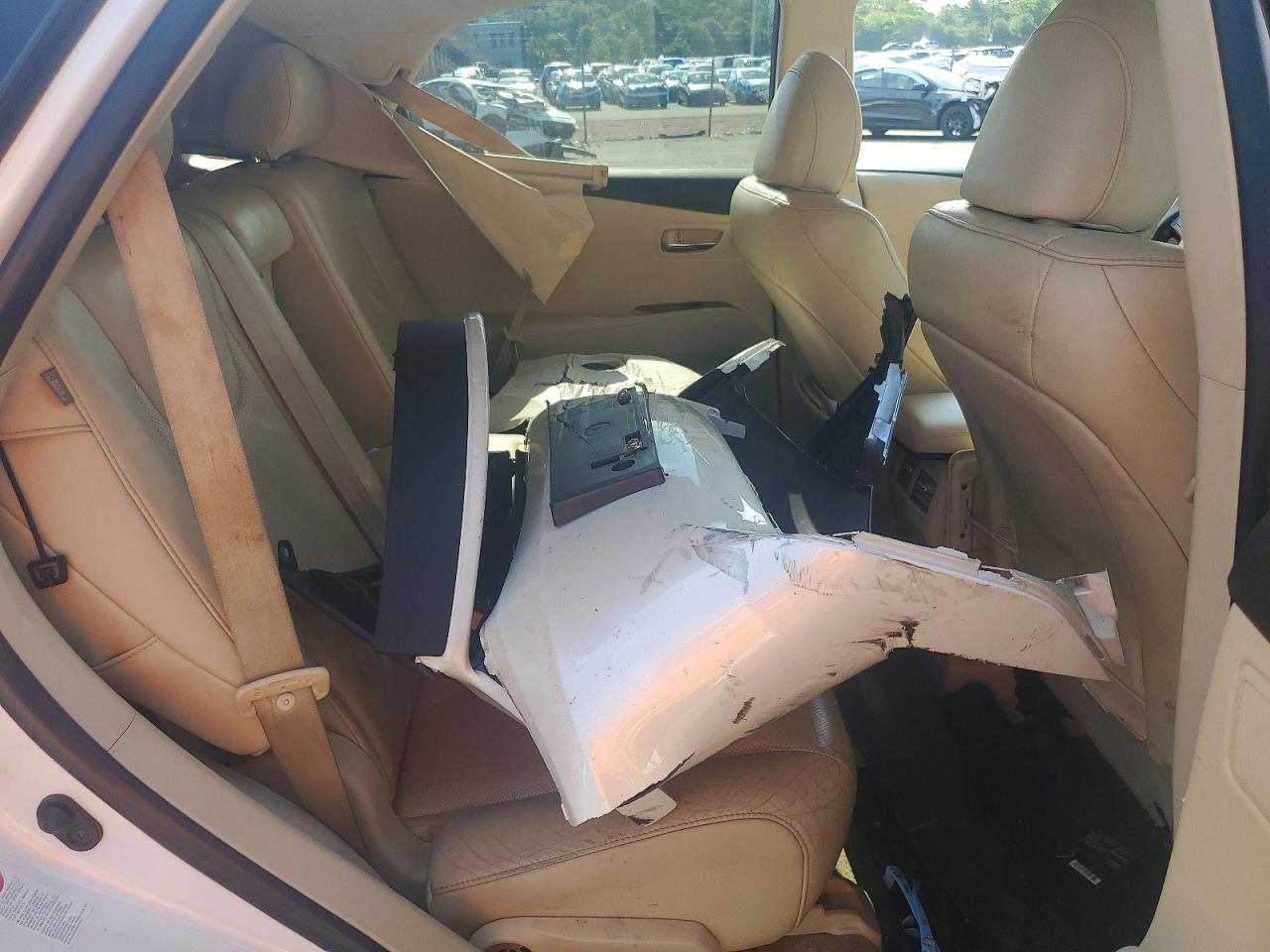 2012 Lexus Rx 350 White vin: 2T2BK1BA0CC148721
