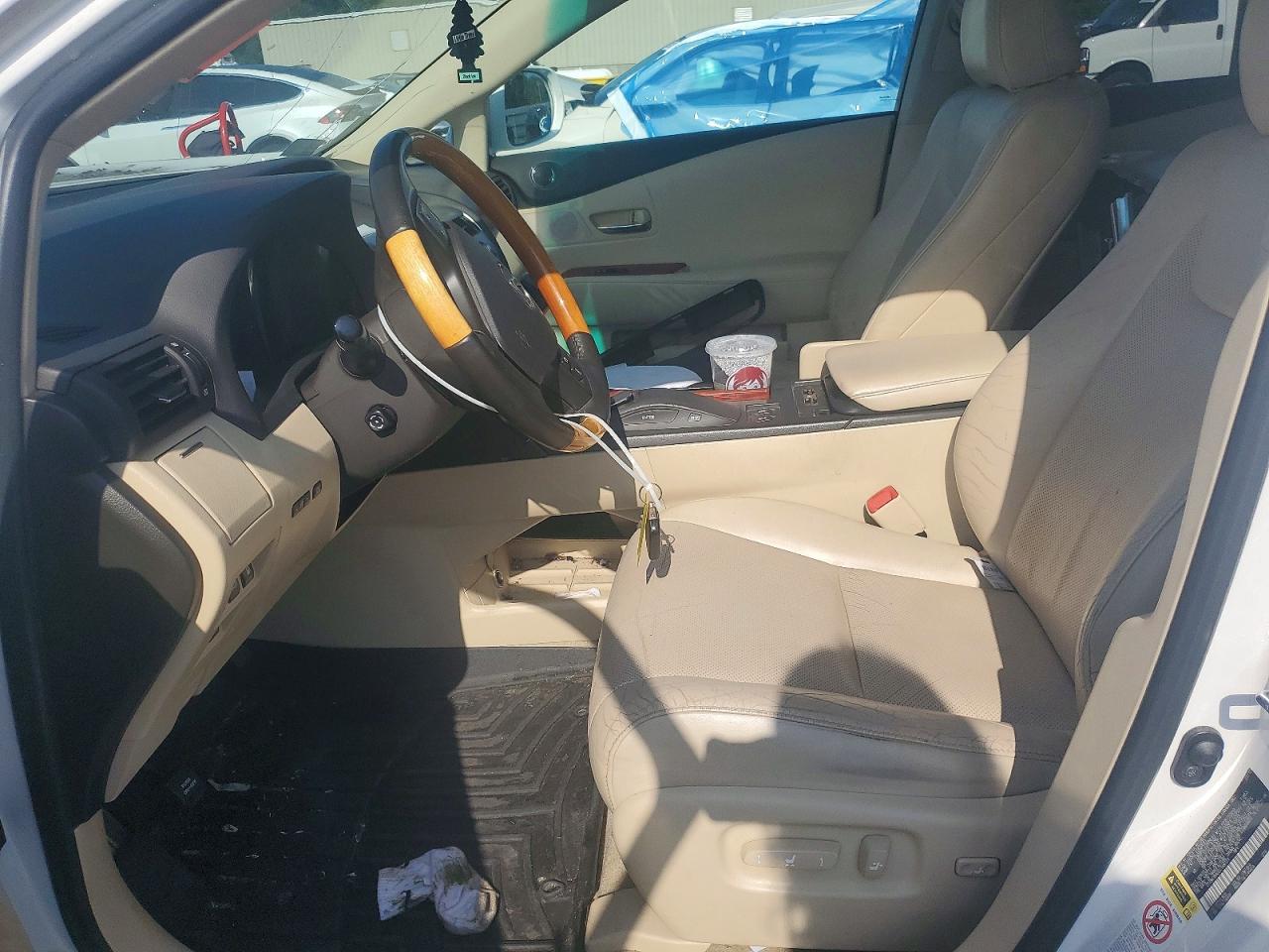 2012 Lexus Rx 350 White vin: 2T2BK1BA0CC148721