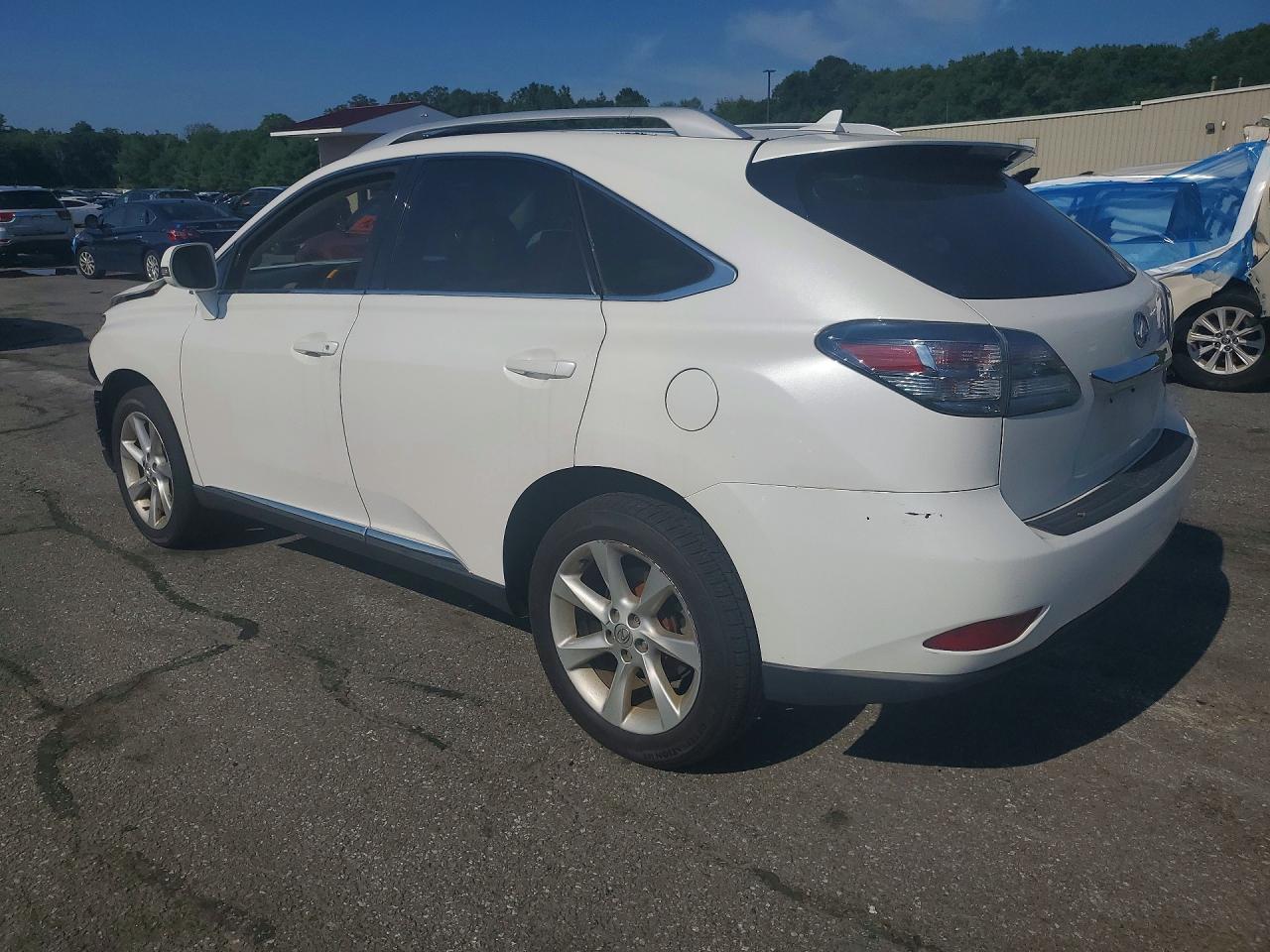2012 Lexus Rx 350 White vin: 2T2BK1BA0CC148721