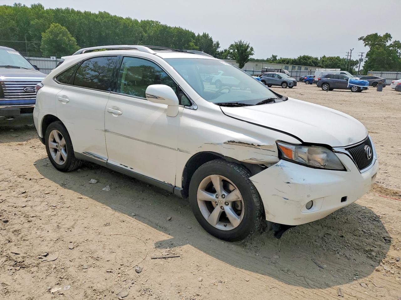 2012 Lexus Rx 350 Белый vin: 2T2BK1BA0CC152932