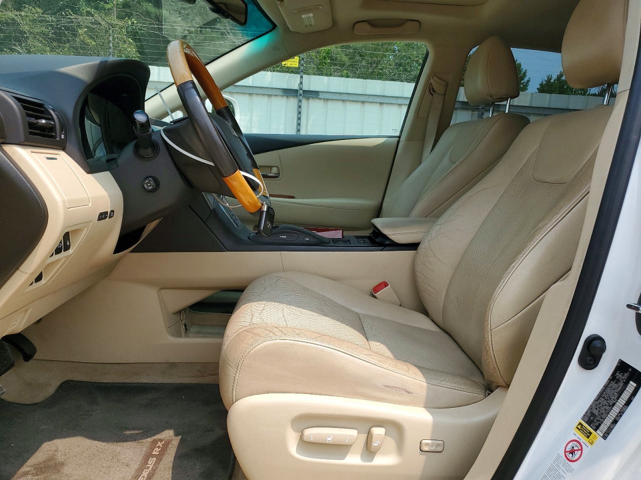 2012 Lexus Rx 350 Белый vin: 2T2BK1BA0CC152932