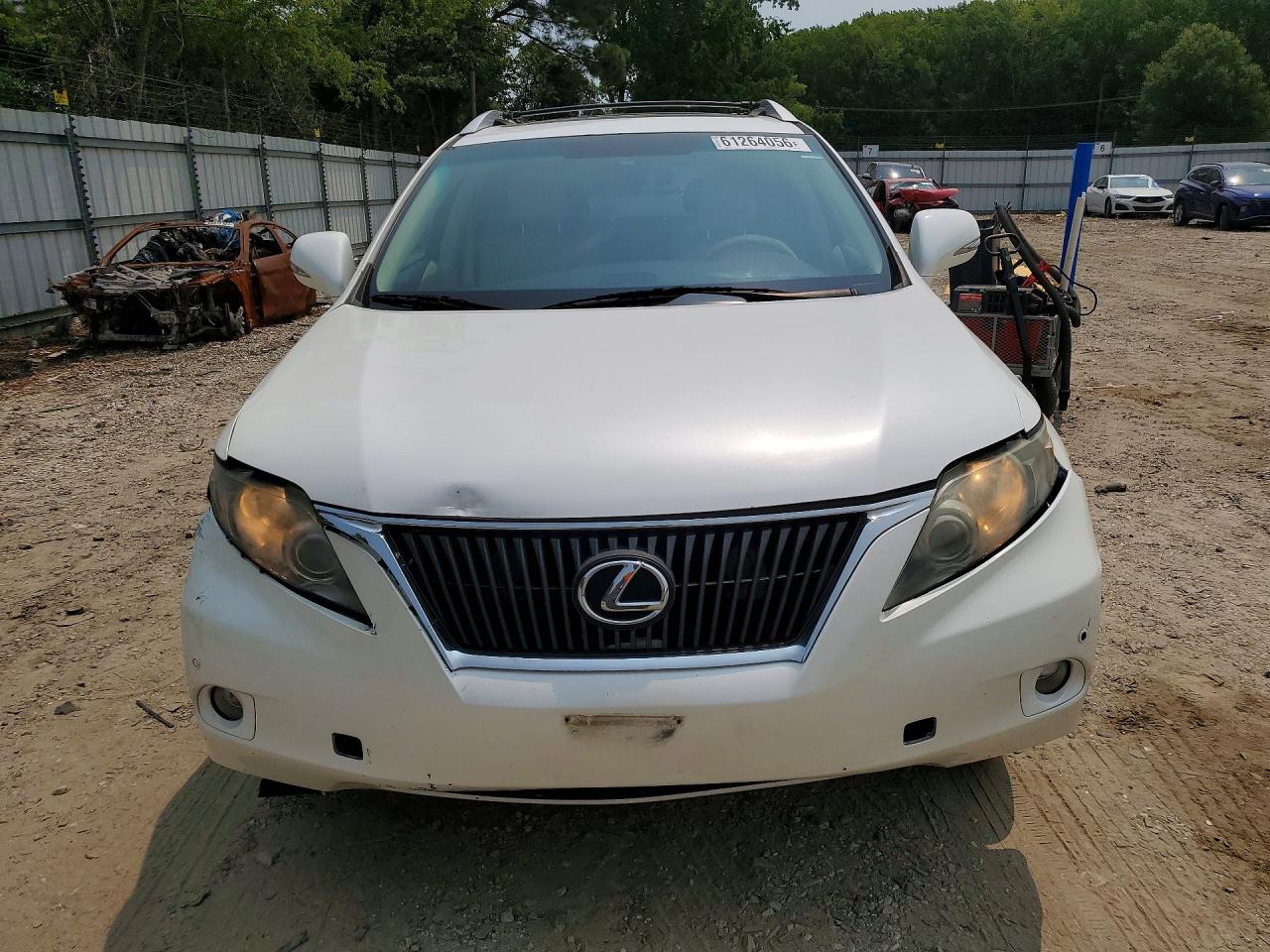 2012 Lexus Rx 350 Белый vin: 2T2BK1BA0CC152932