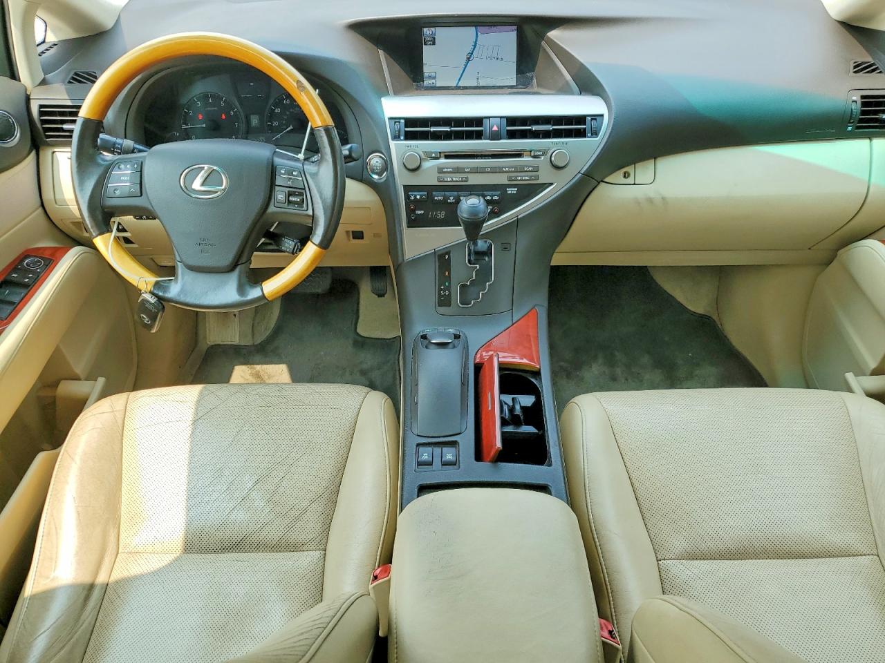 2012 Lexus Rx 350 Белый vin: 2T2BK1BA0CC152932