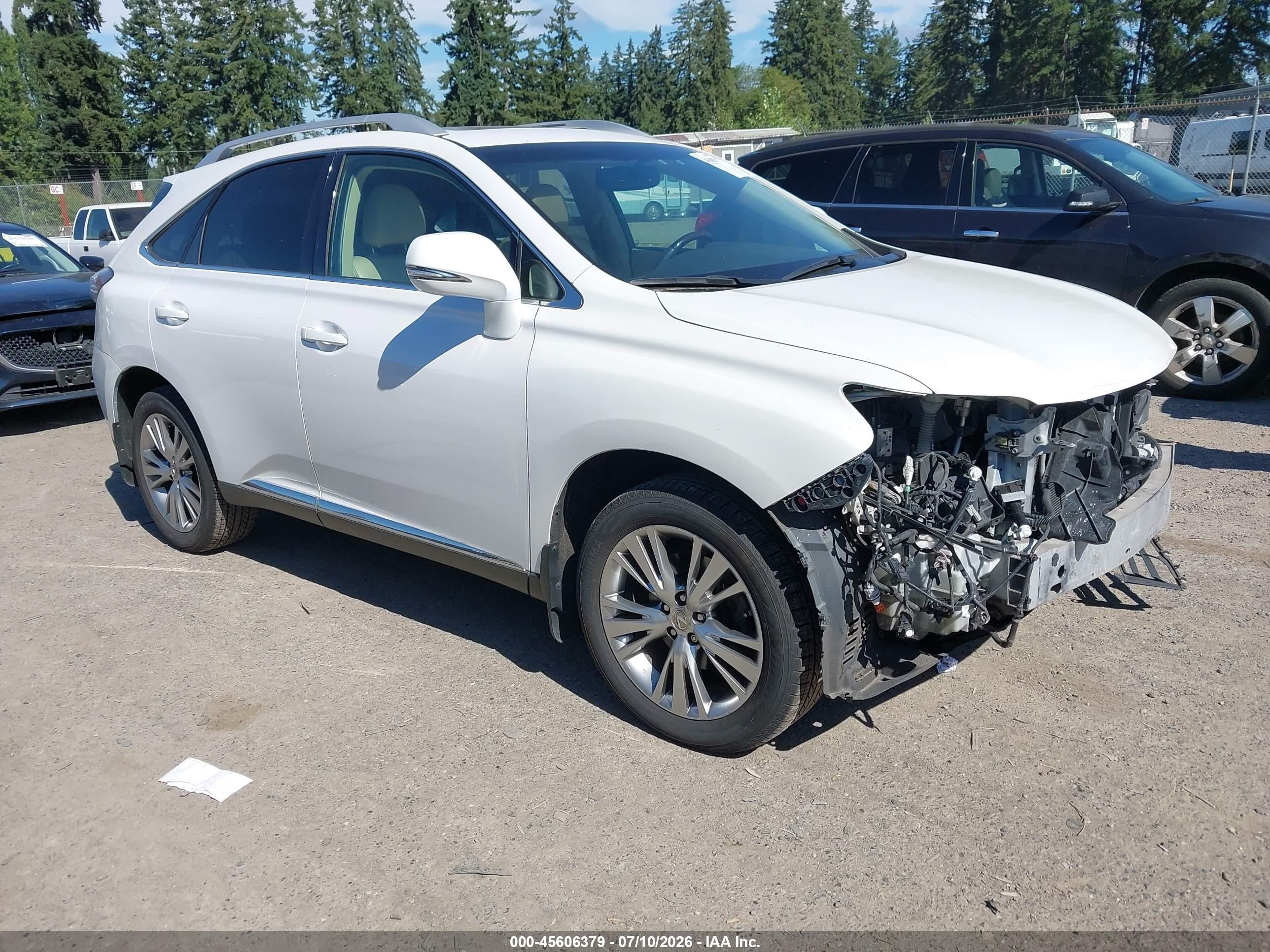 2013 Lexus Rx 350   White vin: 2T2BK1BA0DC158263