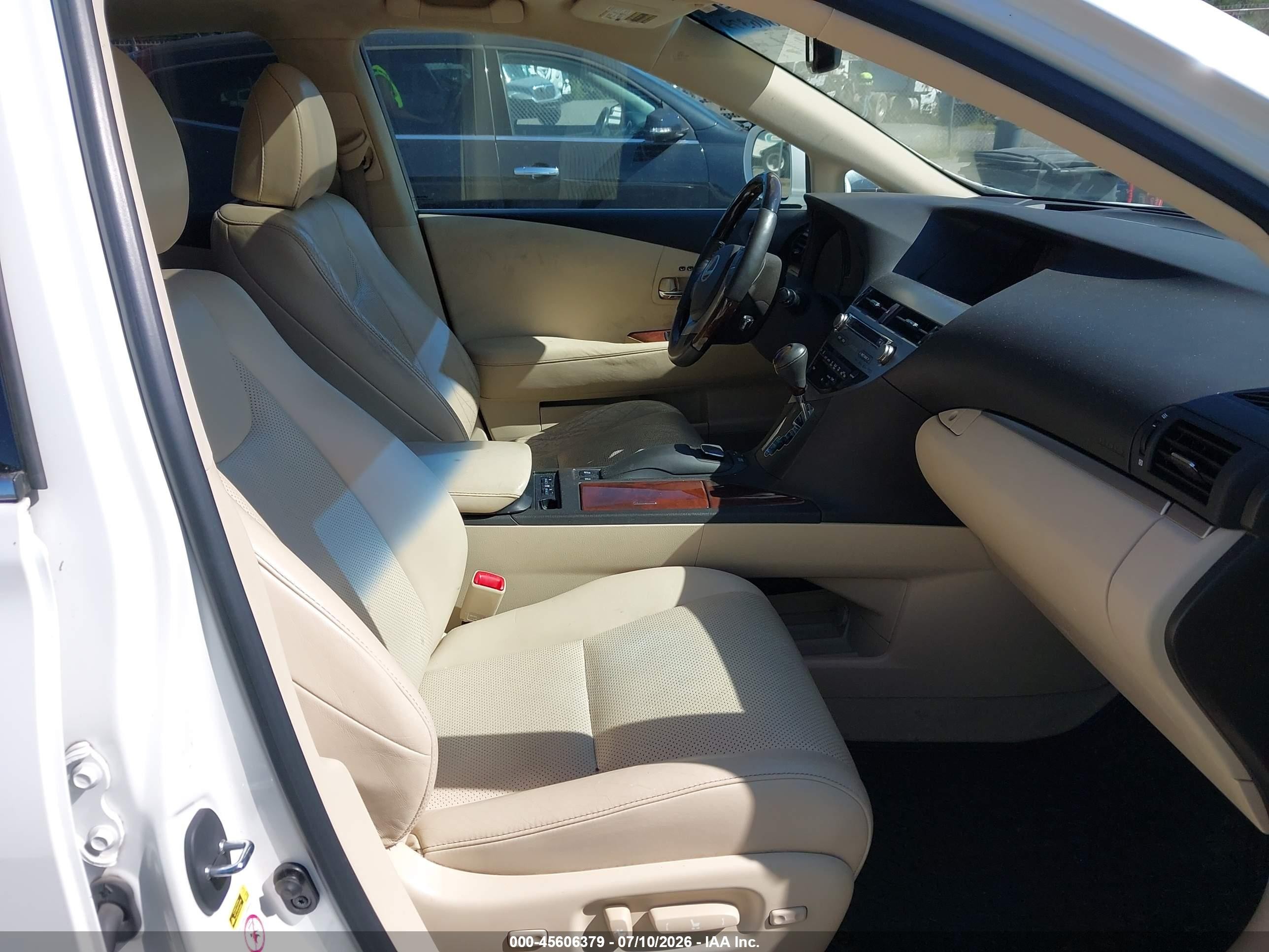 2013 Lexus Rx 350   White vin: 2T2BK1BA0DC158263