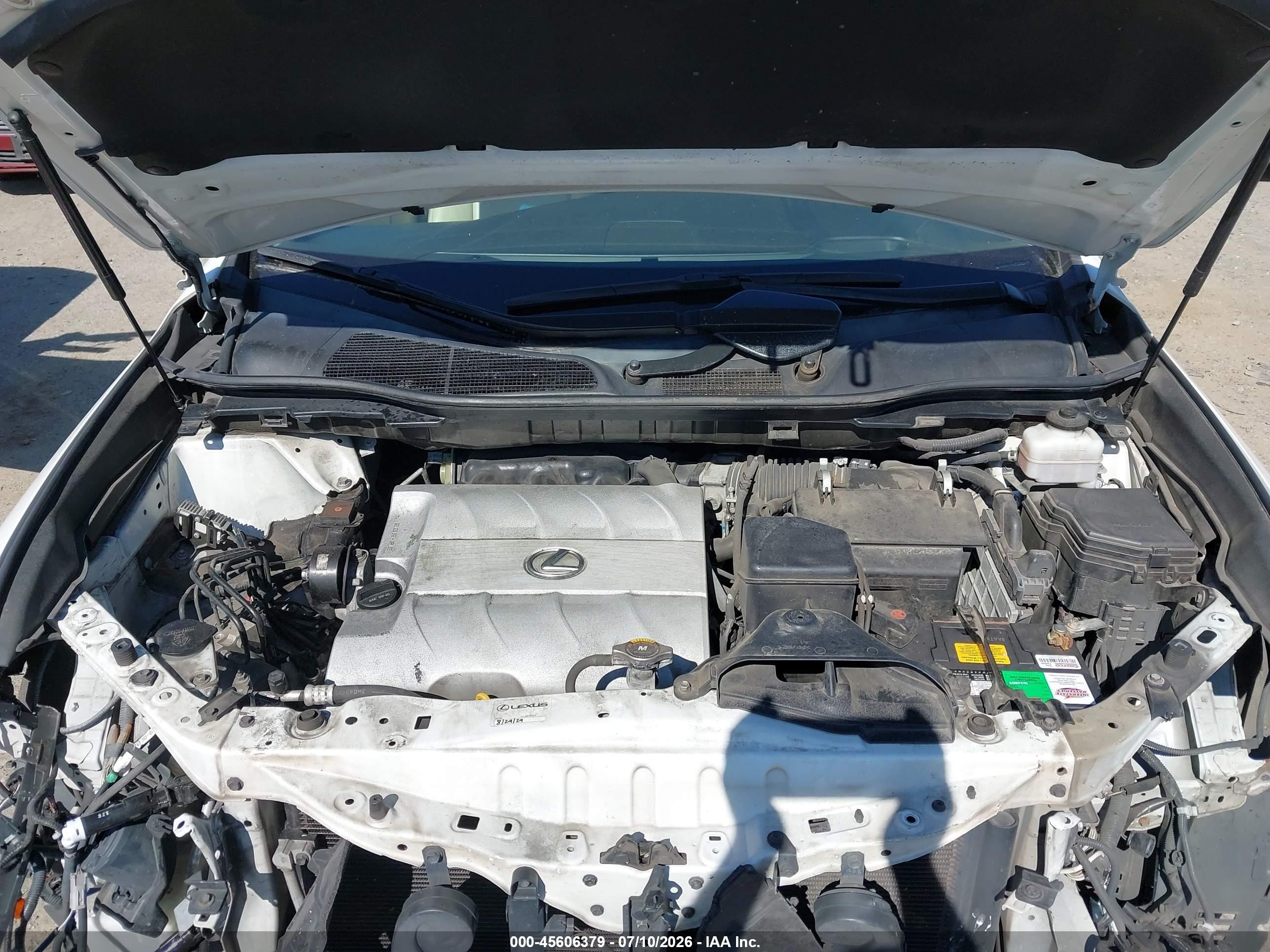 2013 Lexus Rx 350   White vin: 2T2BK1BA0DC158263
