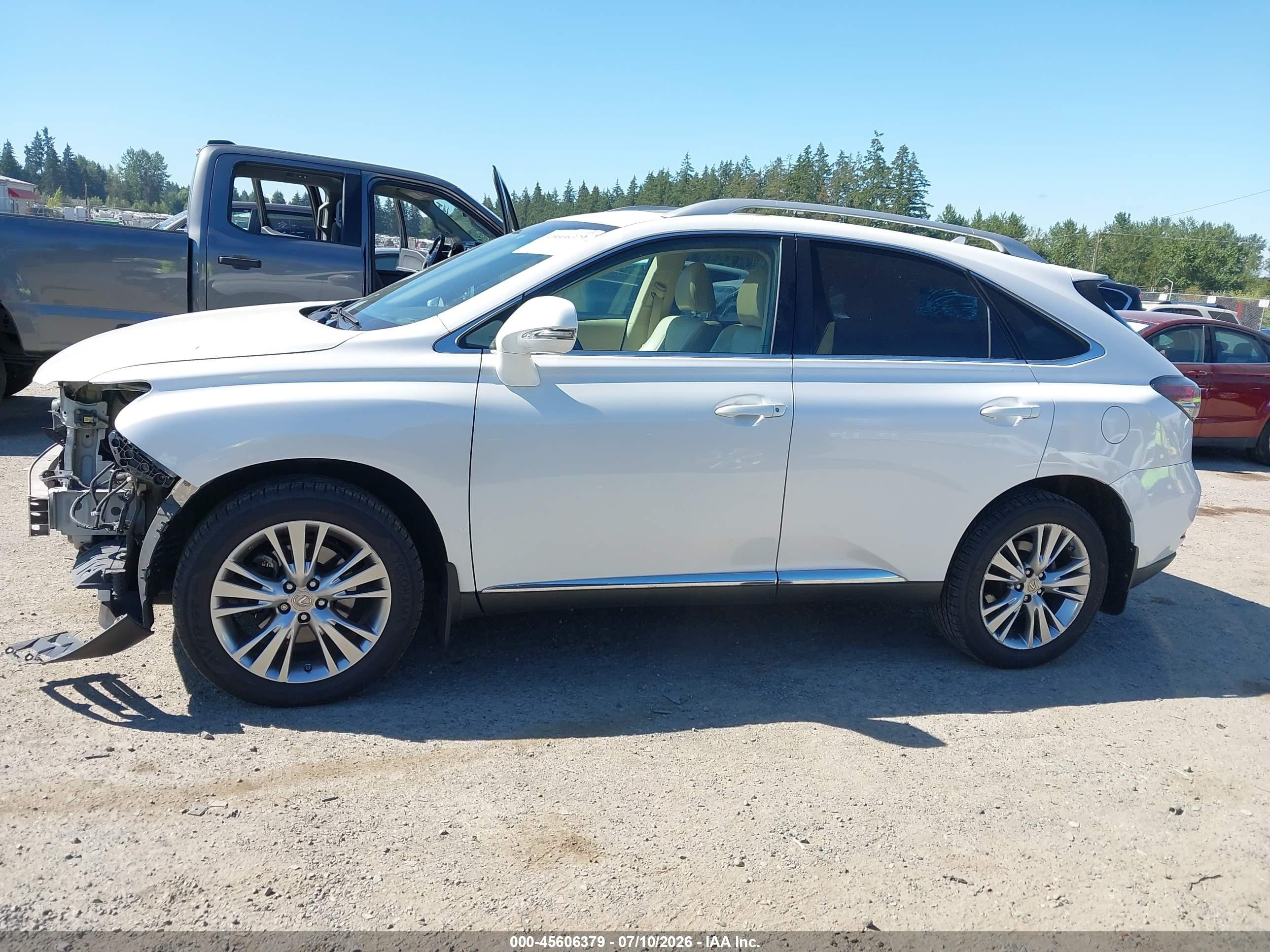 2013 Lexus Rx 350   White vin: 2T2BK1BA0DC158263