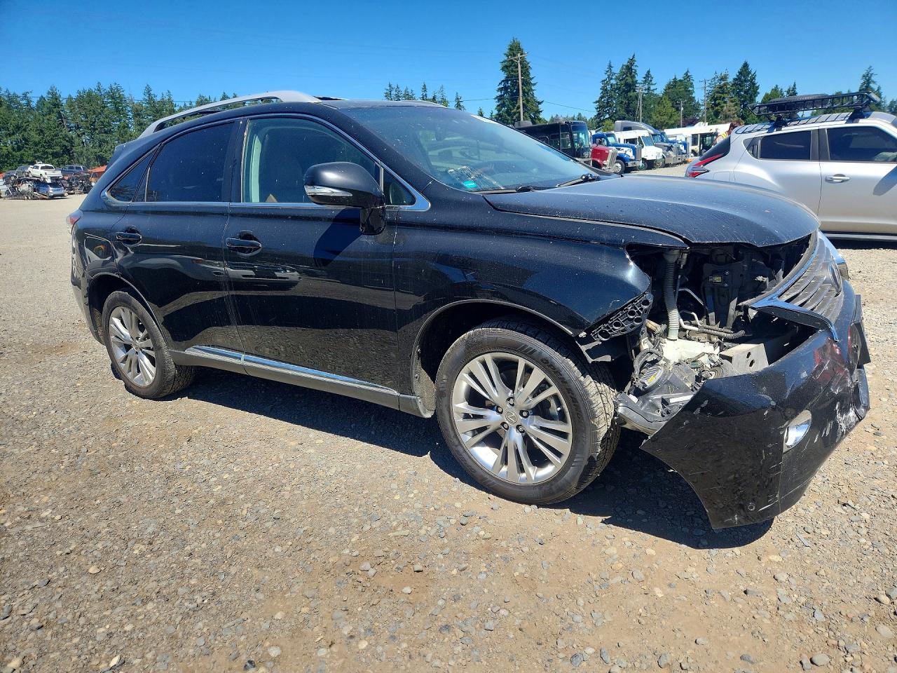 2013 Lexus Rx 350 Base Black vin: 2T2BK1BA0DC160000
