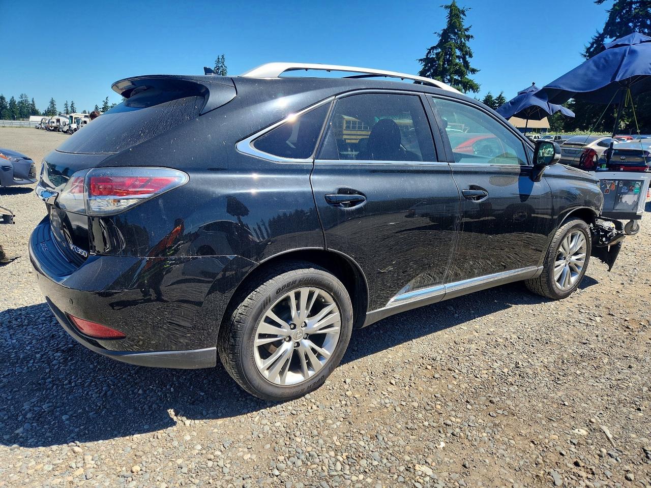 2013 Lexus Rx 350 Base Black vin: 2T2BK1BA0DC160000