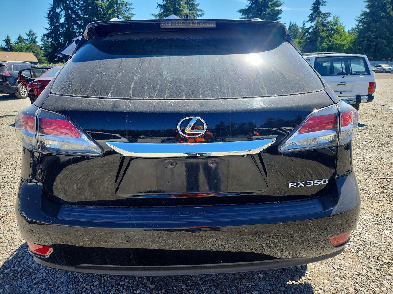 2013 Lexus Rx 350 Base Black vin: 2T2BK1BA0DC160000
