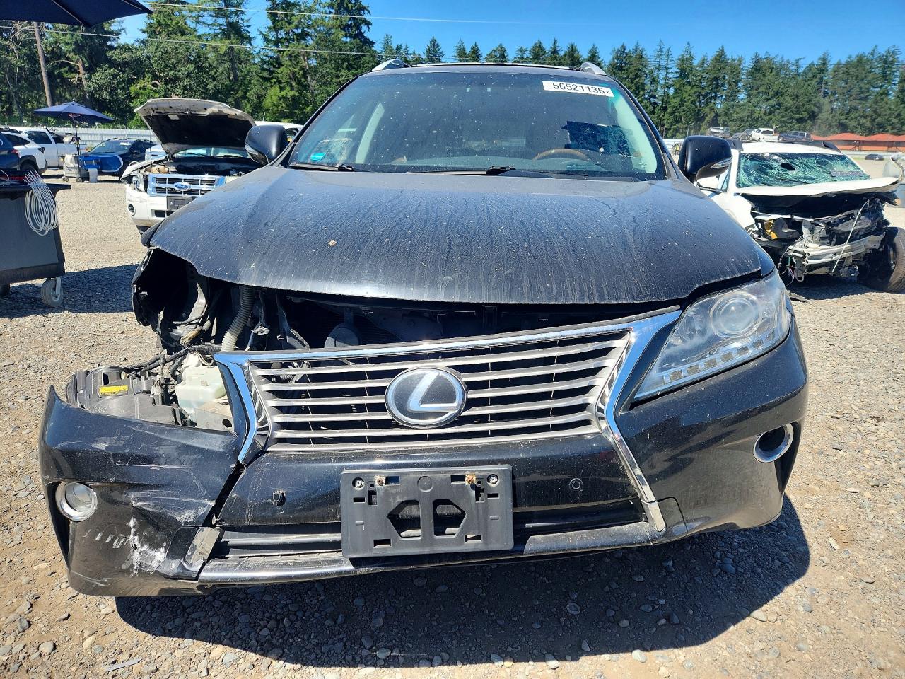 2013 Lexus Rx 350 Base Black vin: 2T2BK1BA0DC160000