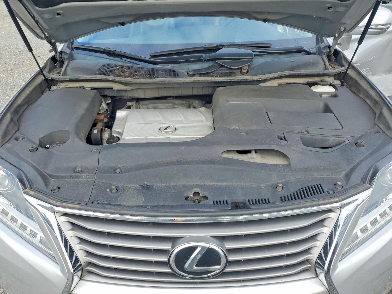 2013 Lexus Rx 350 Base Silver vin: 2T2BK1BA0DC160353