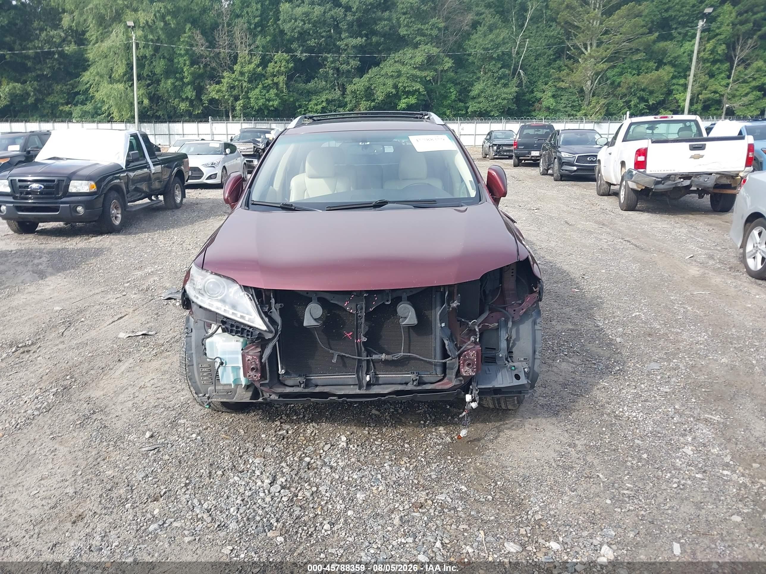 2013 Lexus Rx 350   Burgundy vin: 2T2BK1BA0DC161759