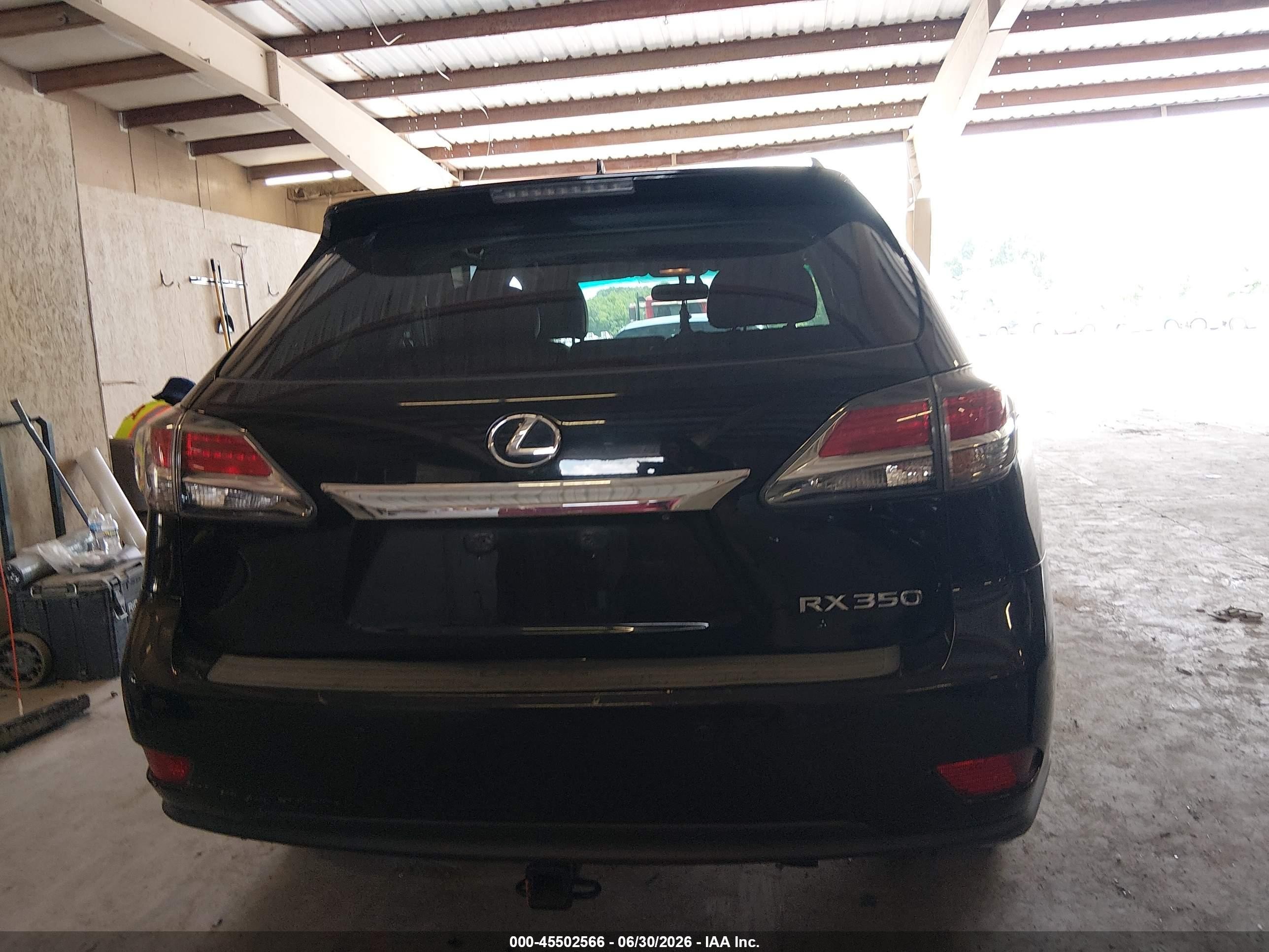 2013 Lexus Rx 350 Черный vin: 2T2BK1BA0DC162183