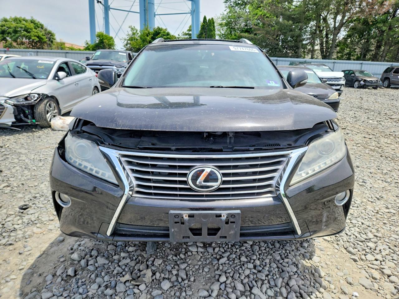 2013 Lexus Rx 350 Base Черный vin: 2T2BK1BA0DC163091