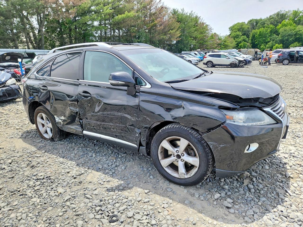 2013 Lexus Rx 350 Base Черный vin: 2T2BK1BA0DC163091