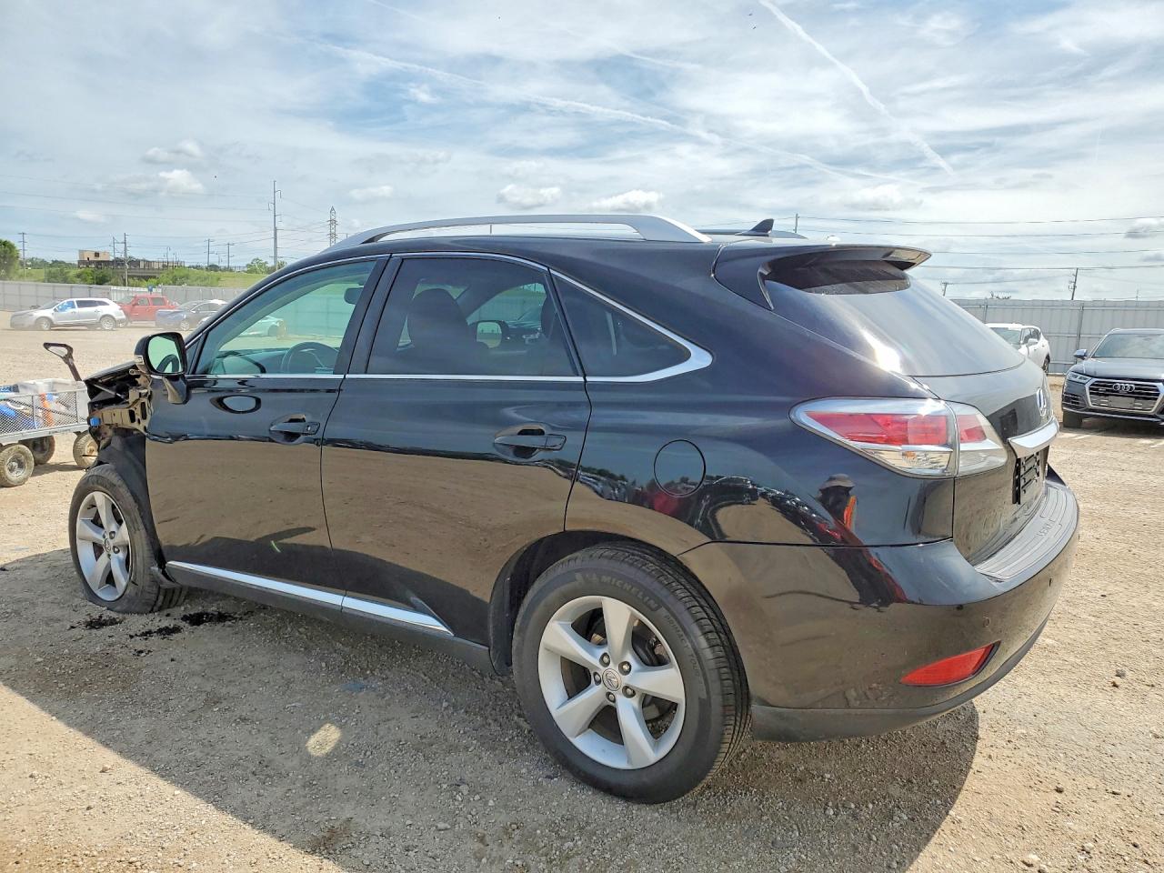 2013 Lexus Rx 350 Base Black vin: 2T2BK1BA0DC163690